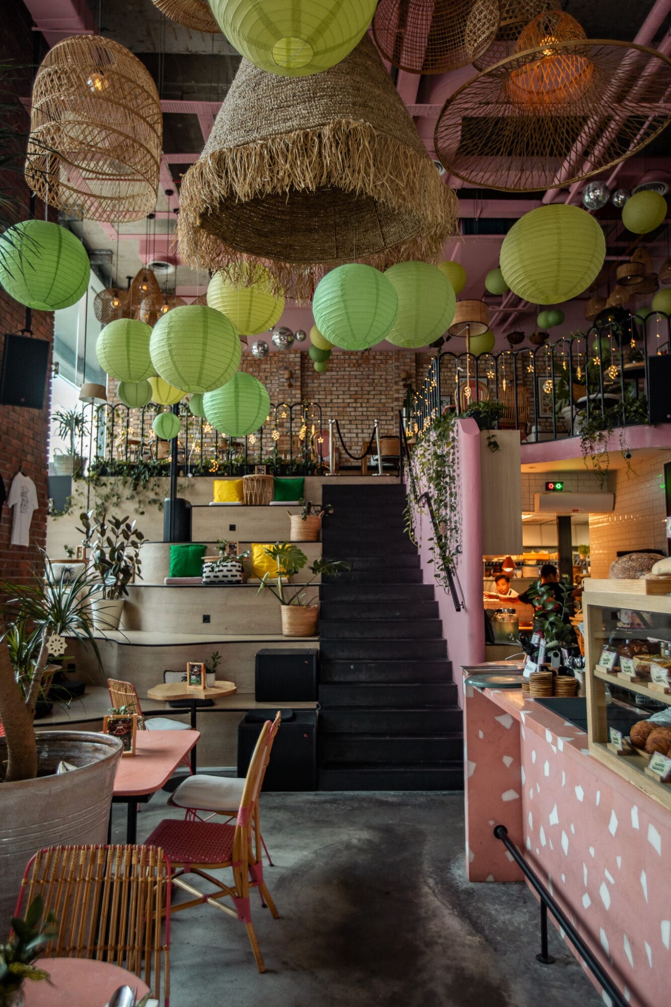 LaGula by the Hungry Tapir Interiors Vegan Restaurant in Chinatown Kuala Lumpur