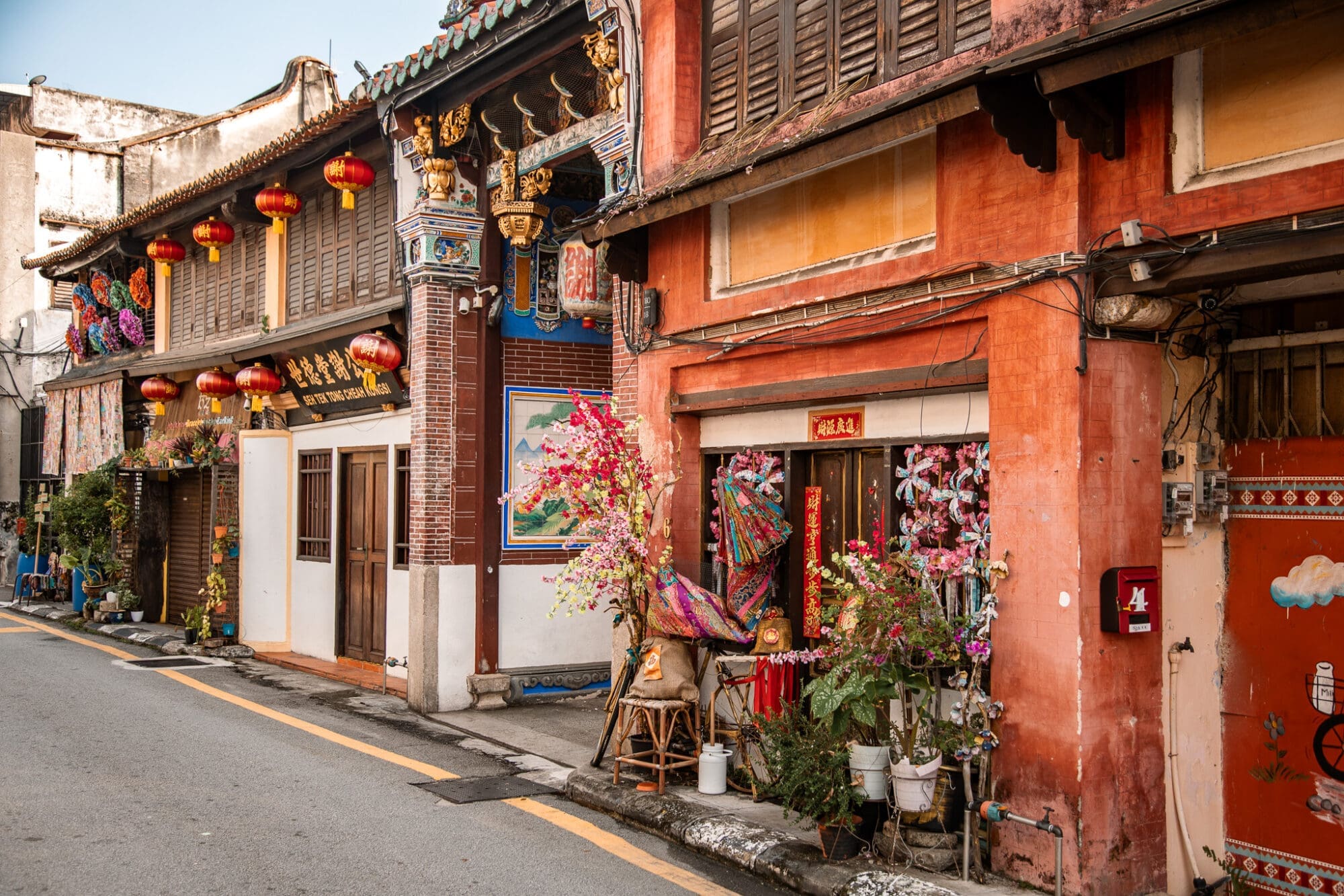 Armenian Street Shop Houses George Town Penang Travel Guide