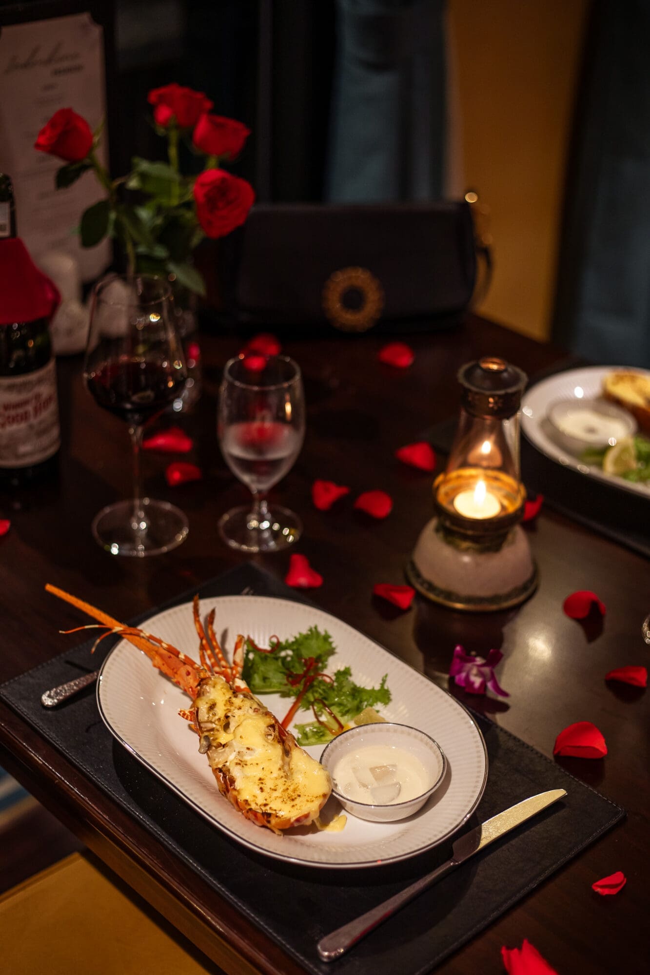 Dinner Lobster on Indochine Premium Ha Long Bay Cruise Vietnam