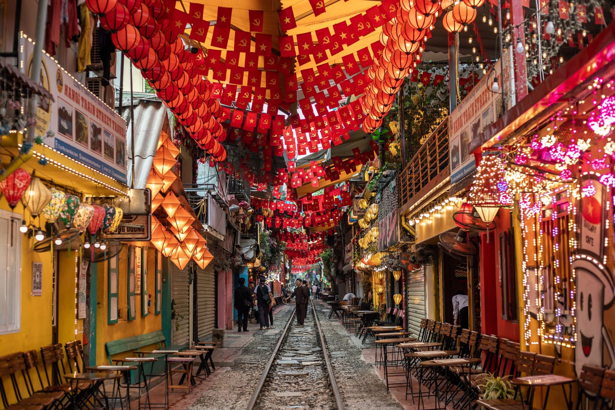 Hanoi Train Street Vietnam Itinerary Landscape