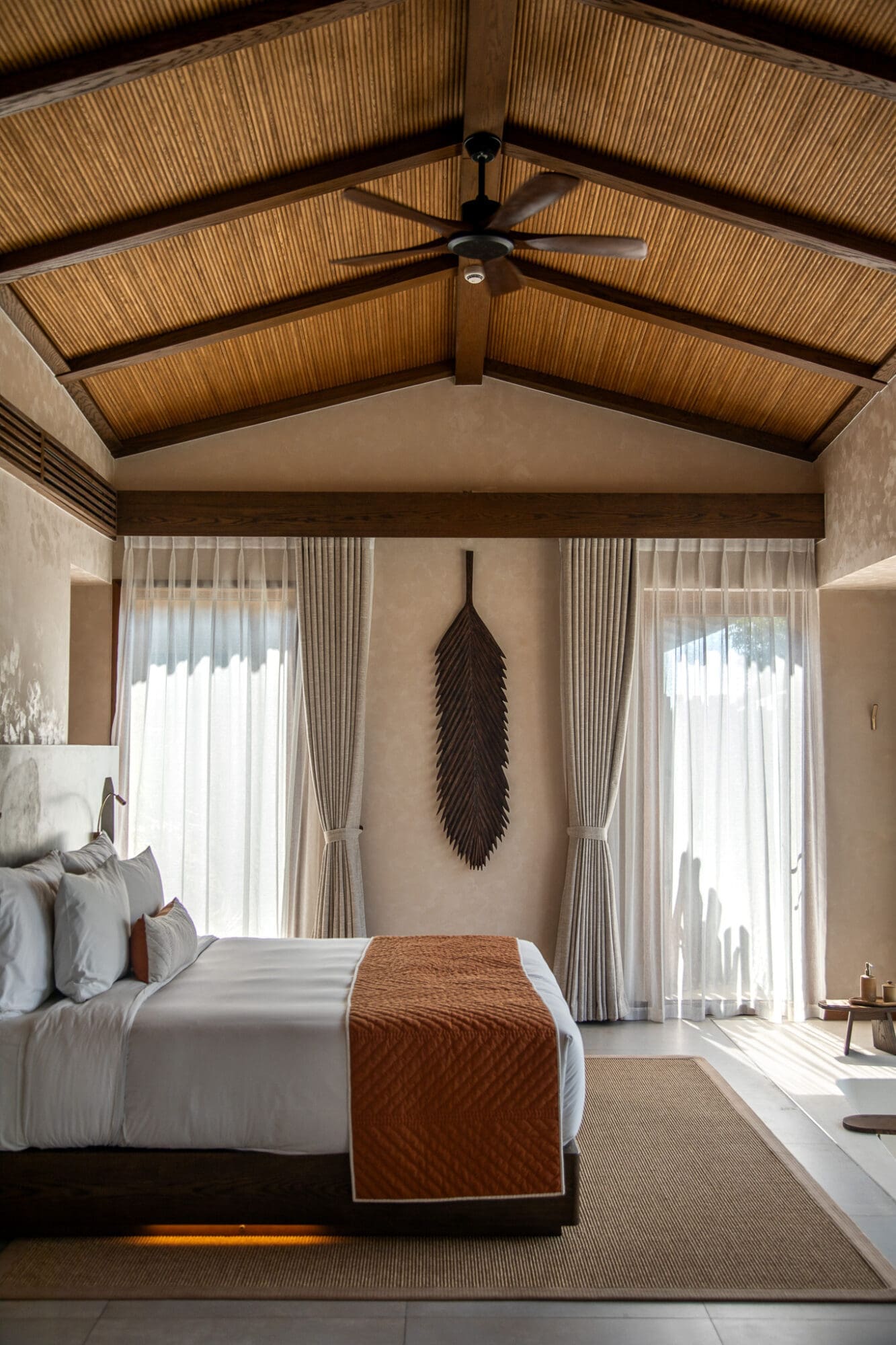 Namia River Retreat Review Hoi An Vietnam - Nipa Pool Villa Room