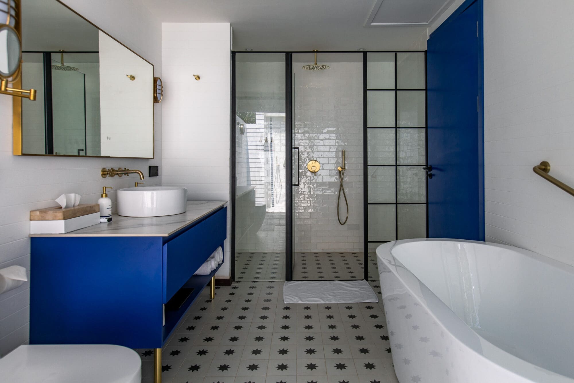 Nautical Themed bathroom at Villa Nautica Maldives Resort