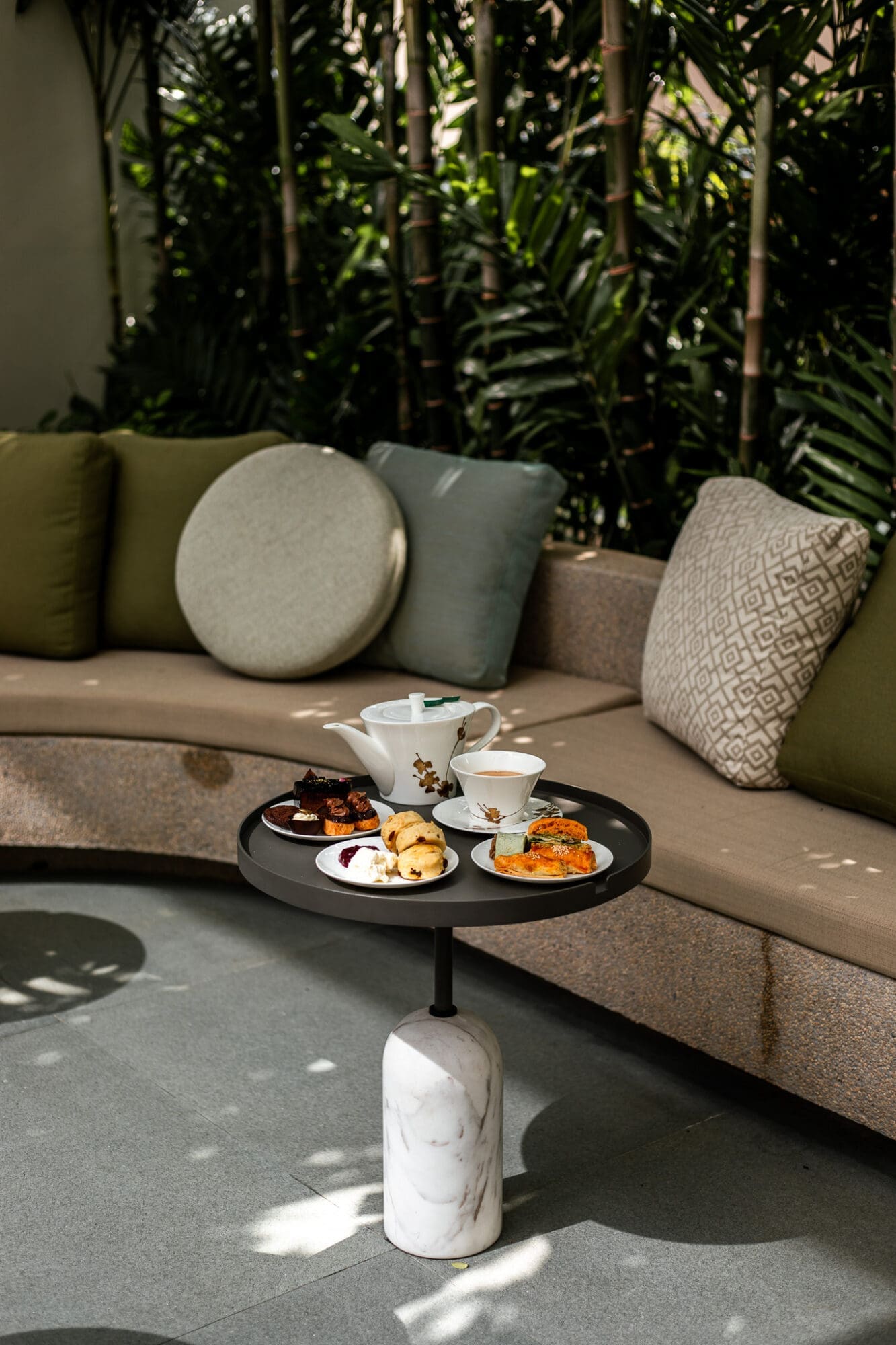 Pan Pacific Orchard Hotel Singapore Review Afternoon tea