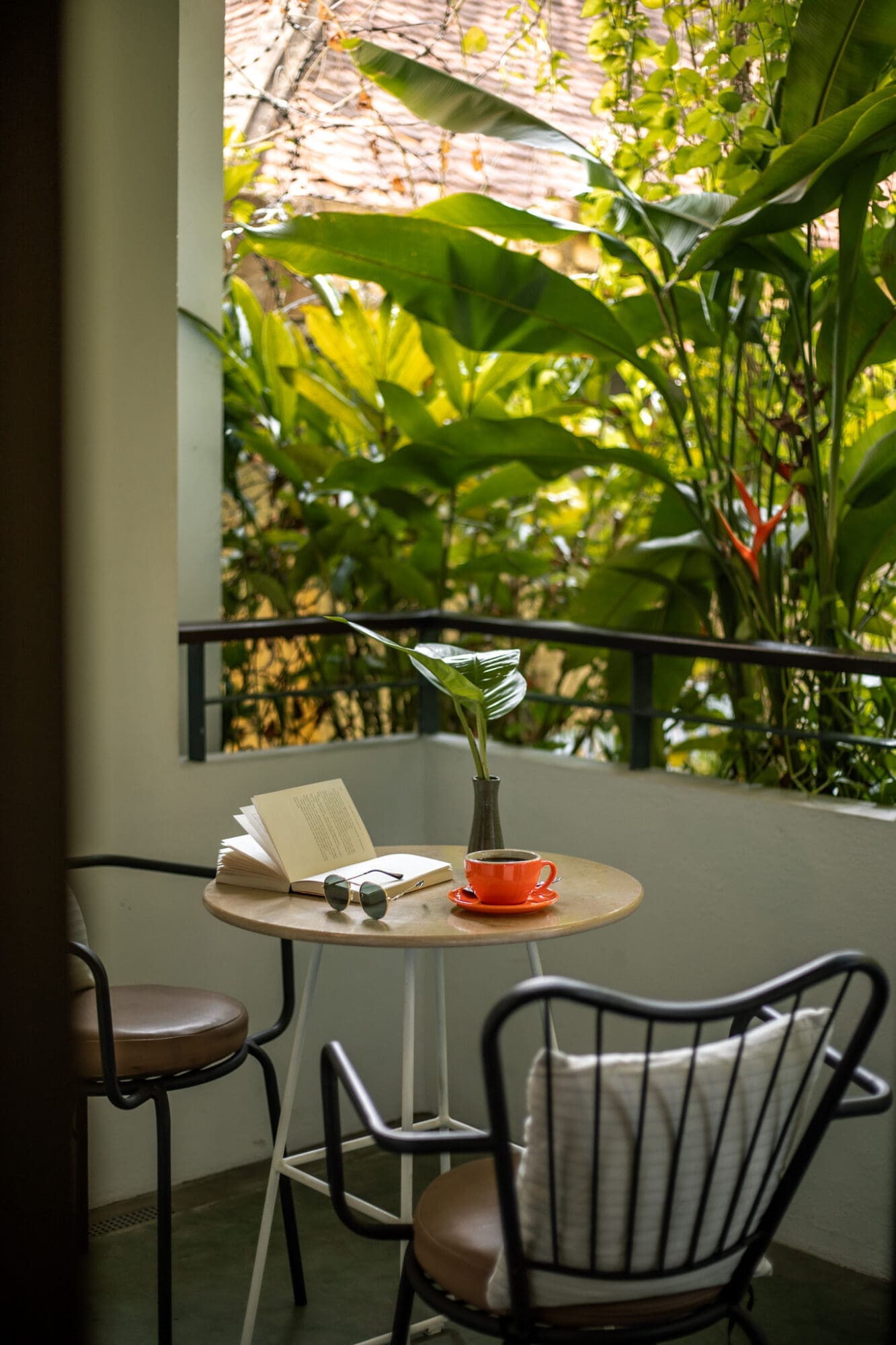 Penh House Phnom Penh Cambodia Hotel Room Interior Terrace