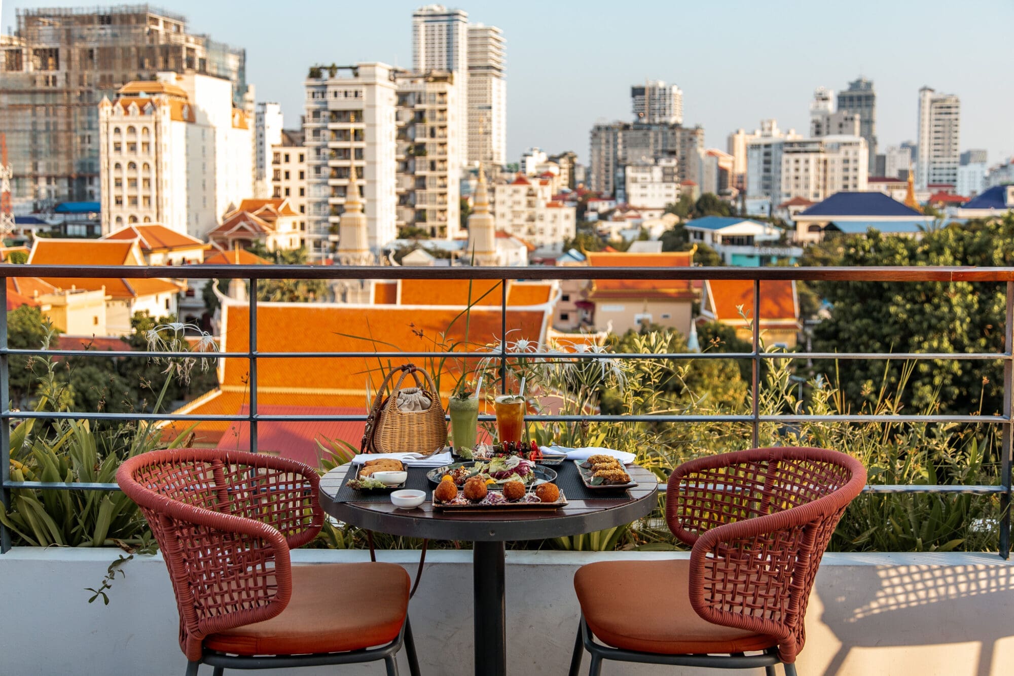 Rooftop Restaurant at Penh House Cambodia
