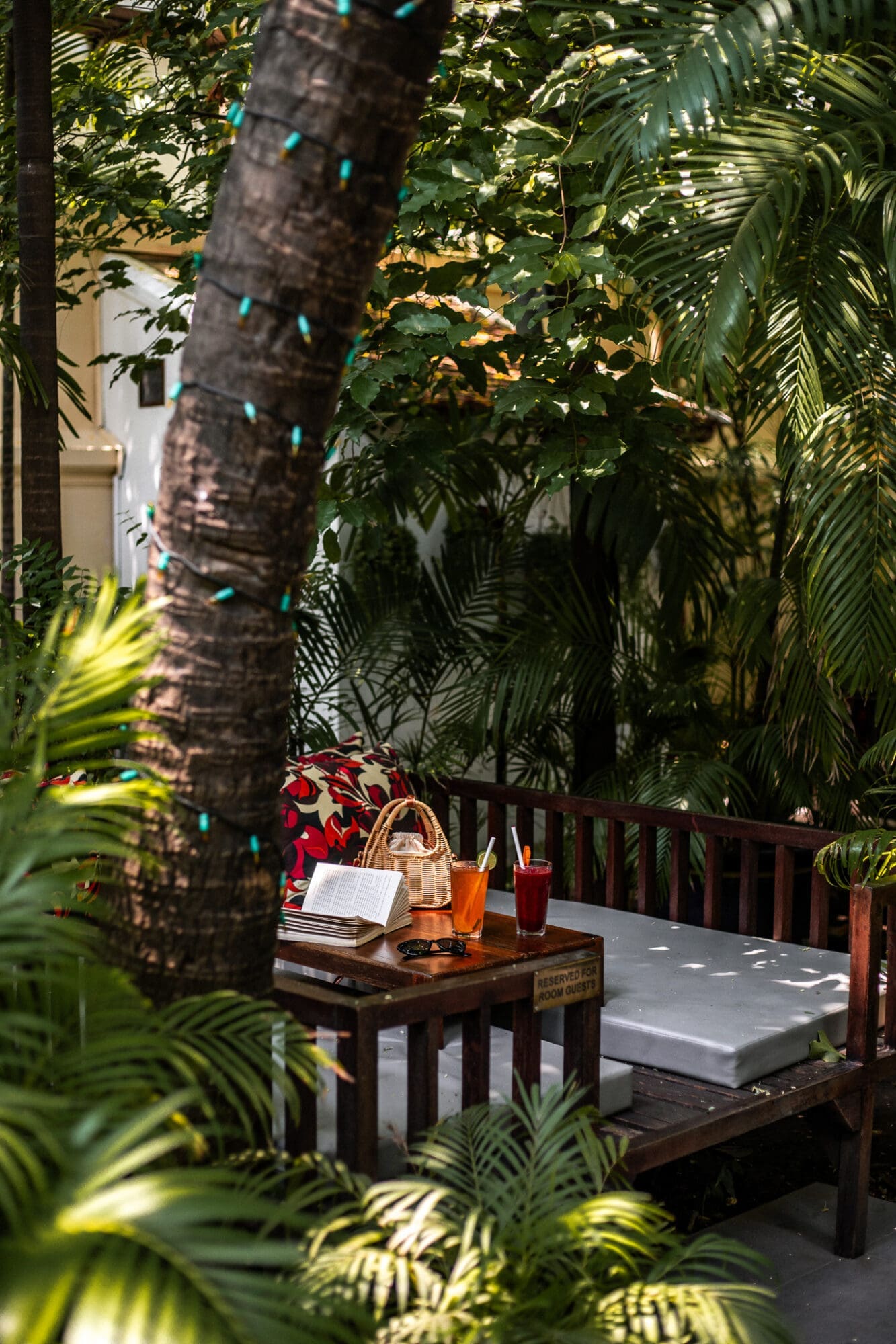 Where to stay in Phnom Penh Drinks by the pool at The Pavilion