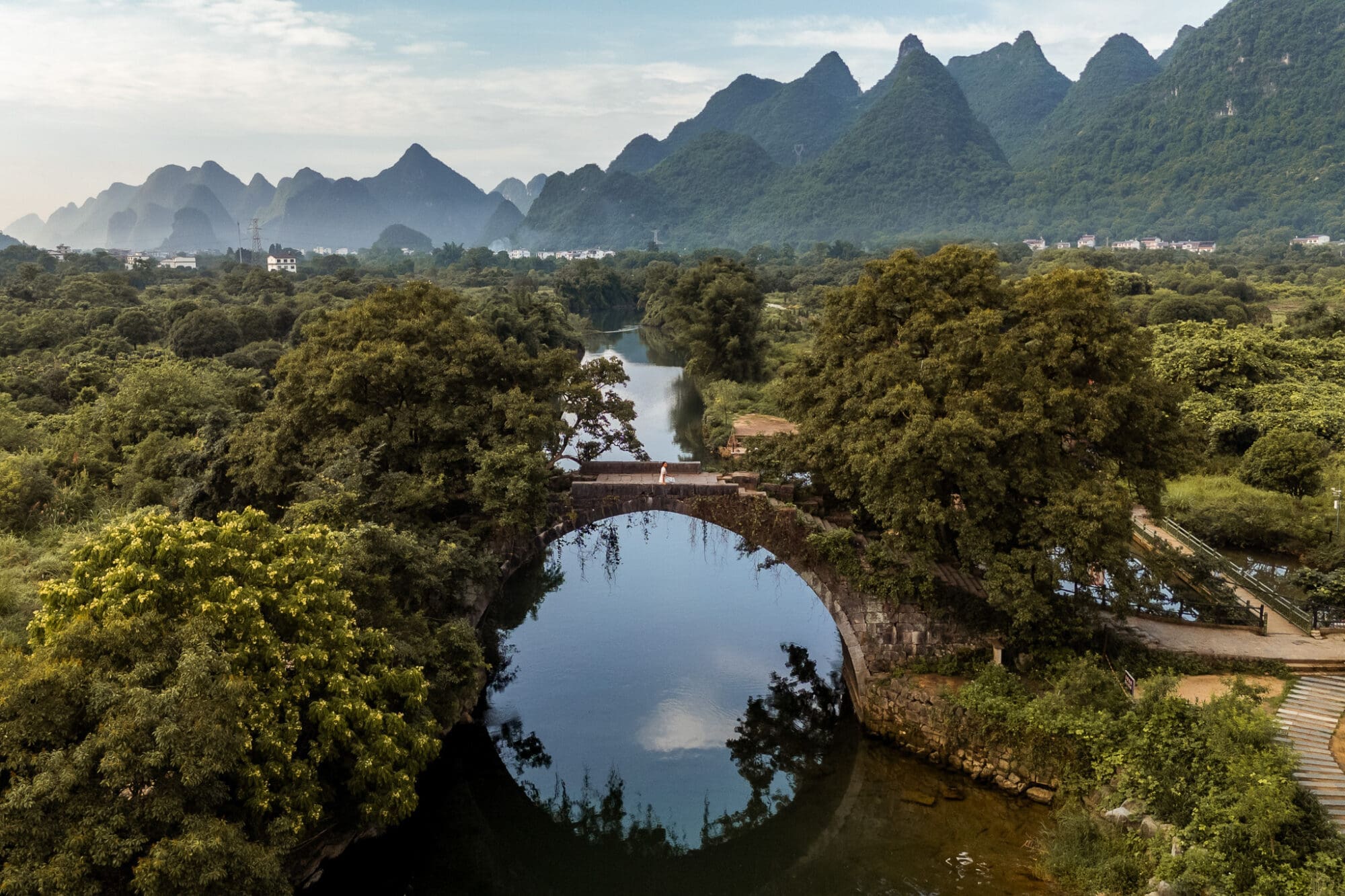Guilin Travel Guide Itinerary China Yangshuo Fuli Bridge View