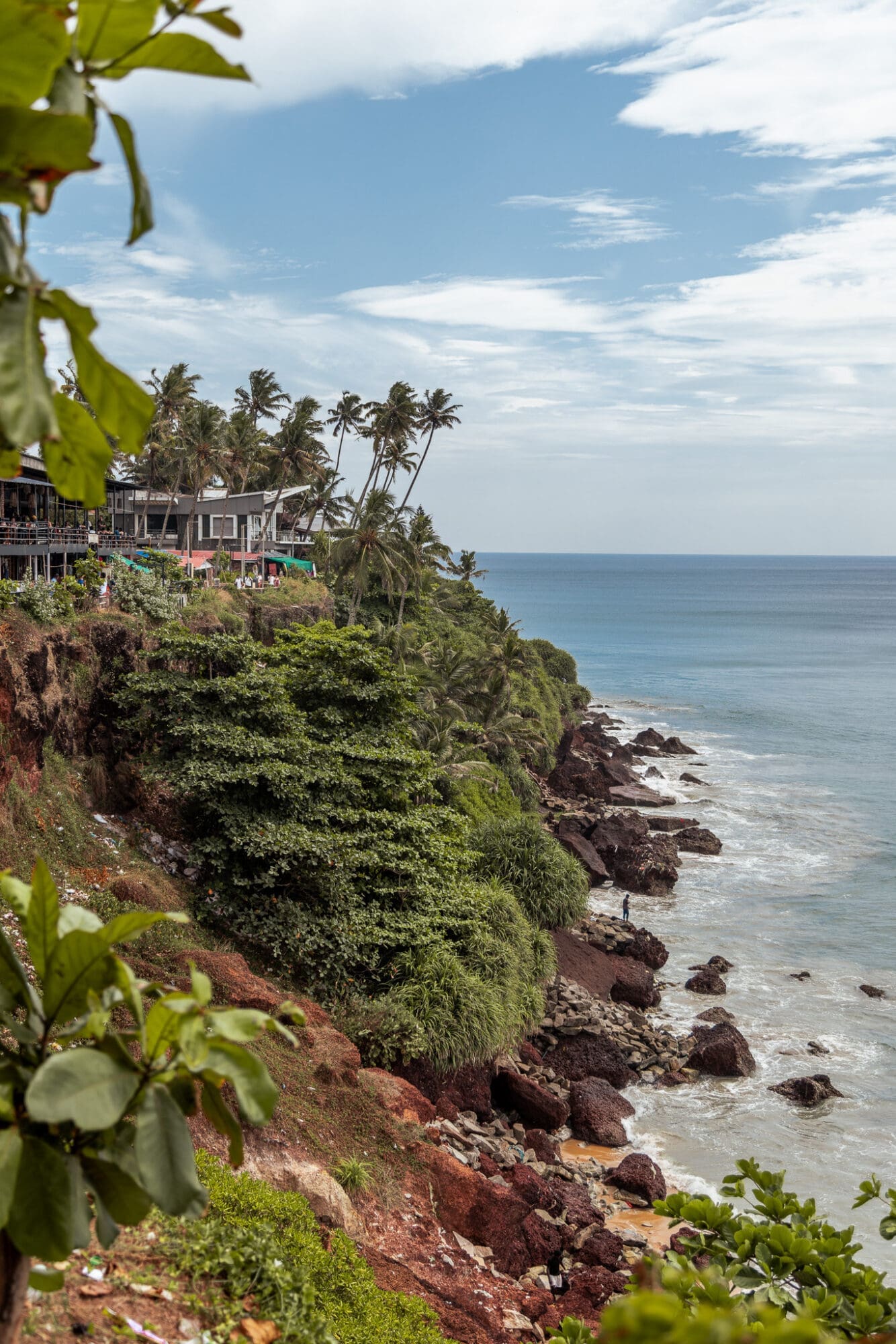 Varkala North Cliff View Kerala