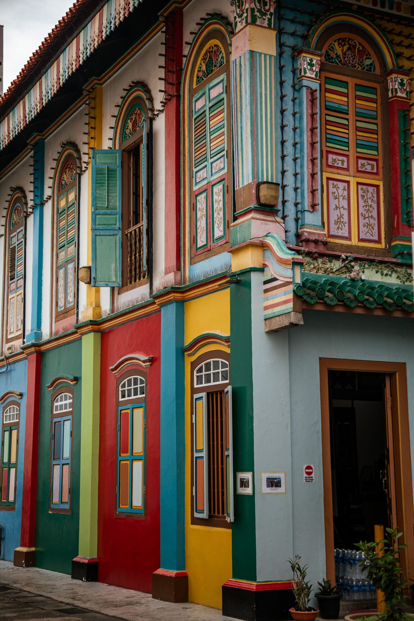 Former House of Tan Teng Niah Little India Singapore colourful houses