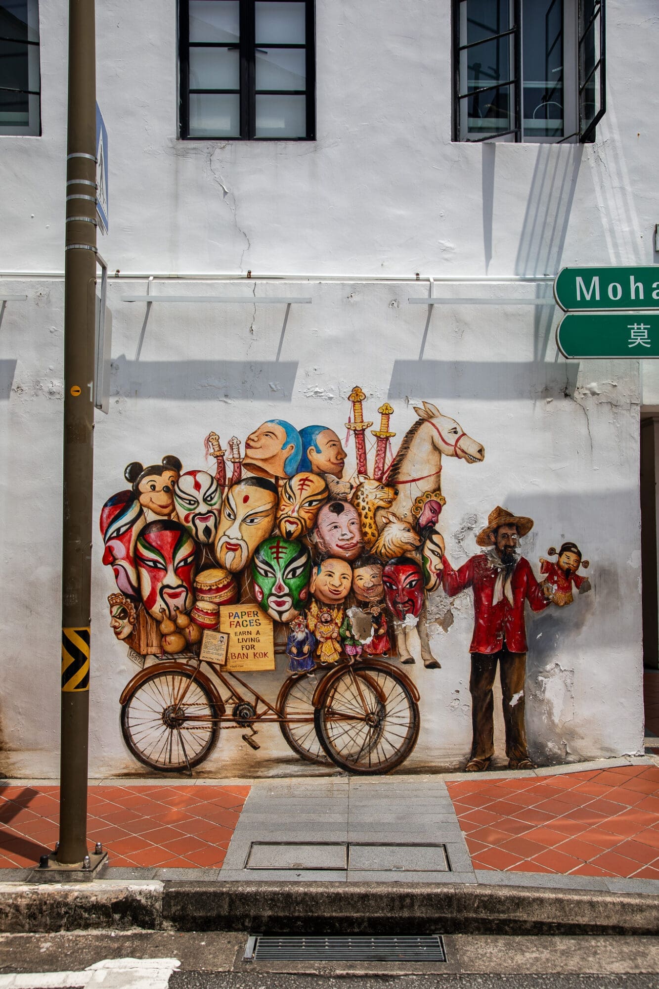 Singapore Chinatown Street Art Murals