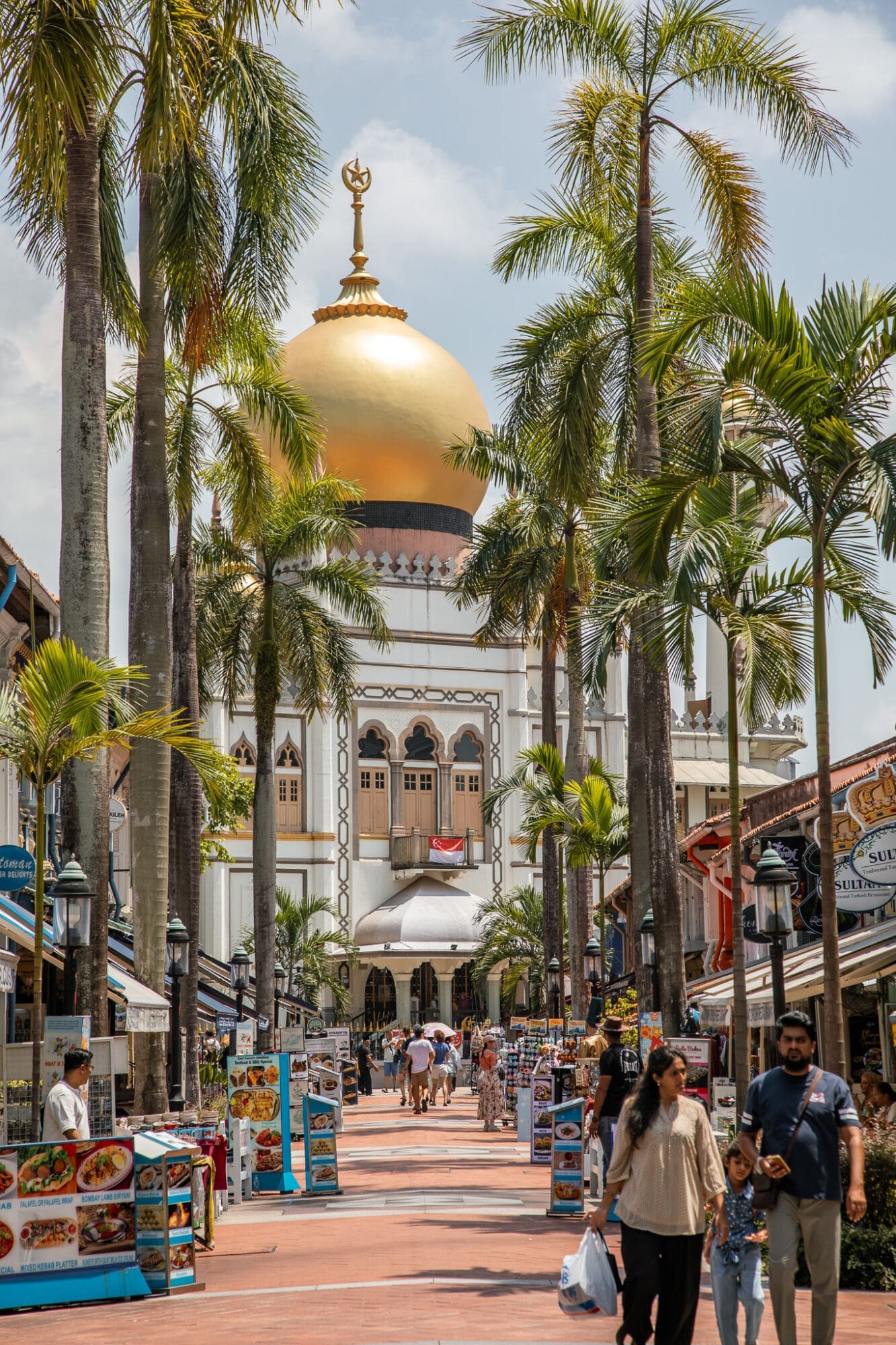 Singapore Kampong Glam Mosque Street View