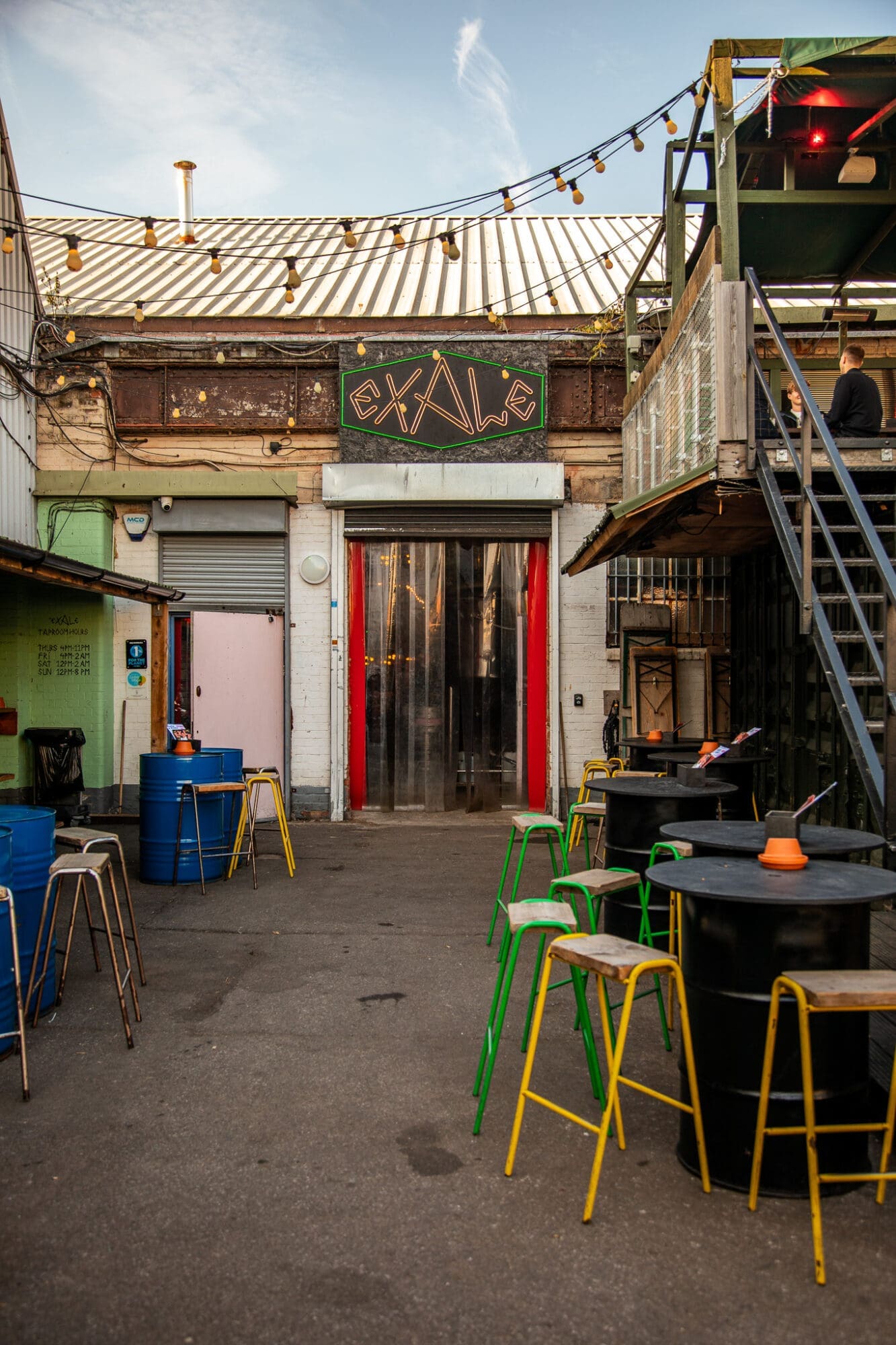 Exale Brewery Walthamstow Blackhorse Beer Mile Exterior Beer Garden