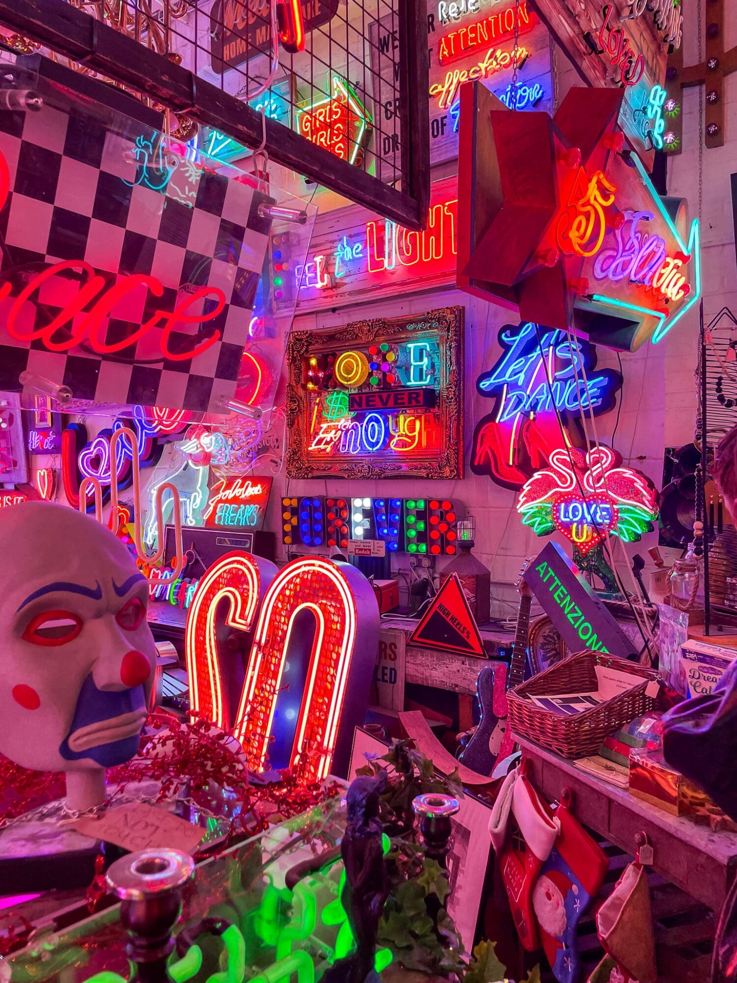 God's Own Junkyard Walthamstow Neon Light Museum Things to do in Walthamstow