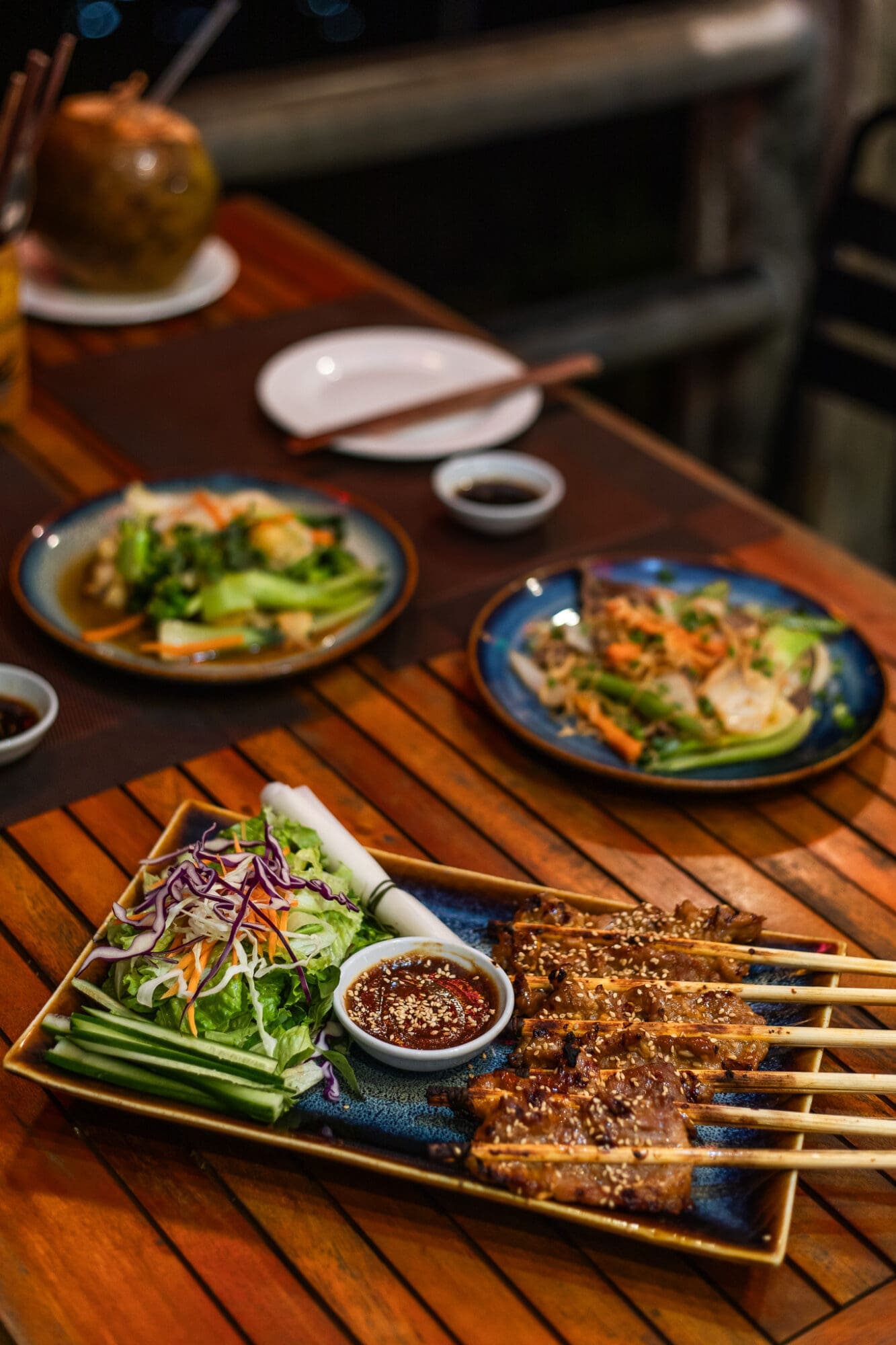 Old River Restaurant Hoi An Vietnam Dinner Skewers