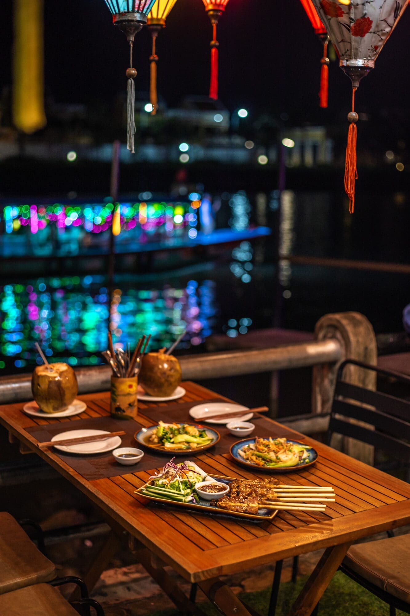 Old River Restaurant Hoi An Vietnam Dinner