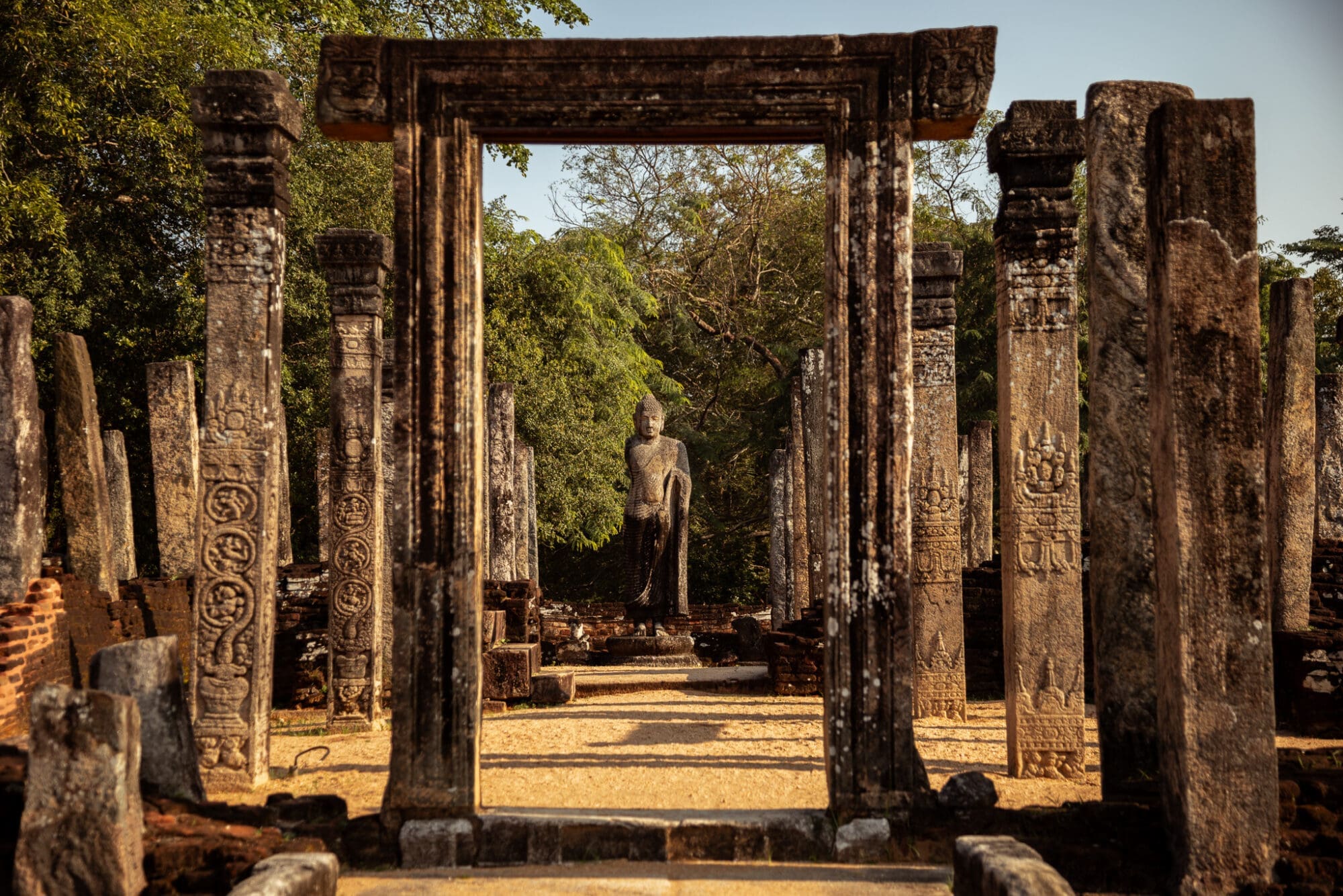 Polonnaruwa Ancient City Sri Lanka Cultural Triangle Buddhist Temple