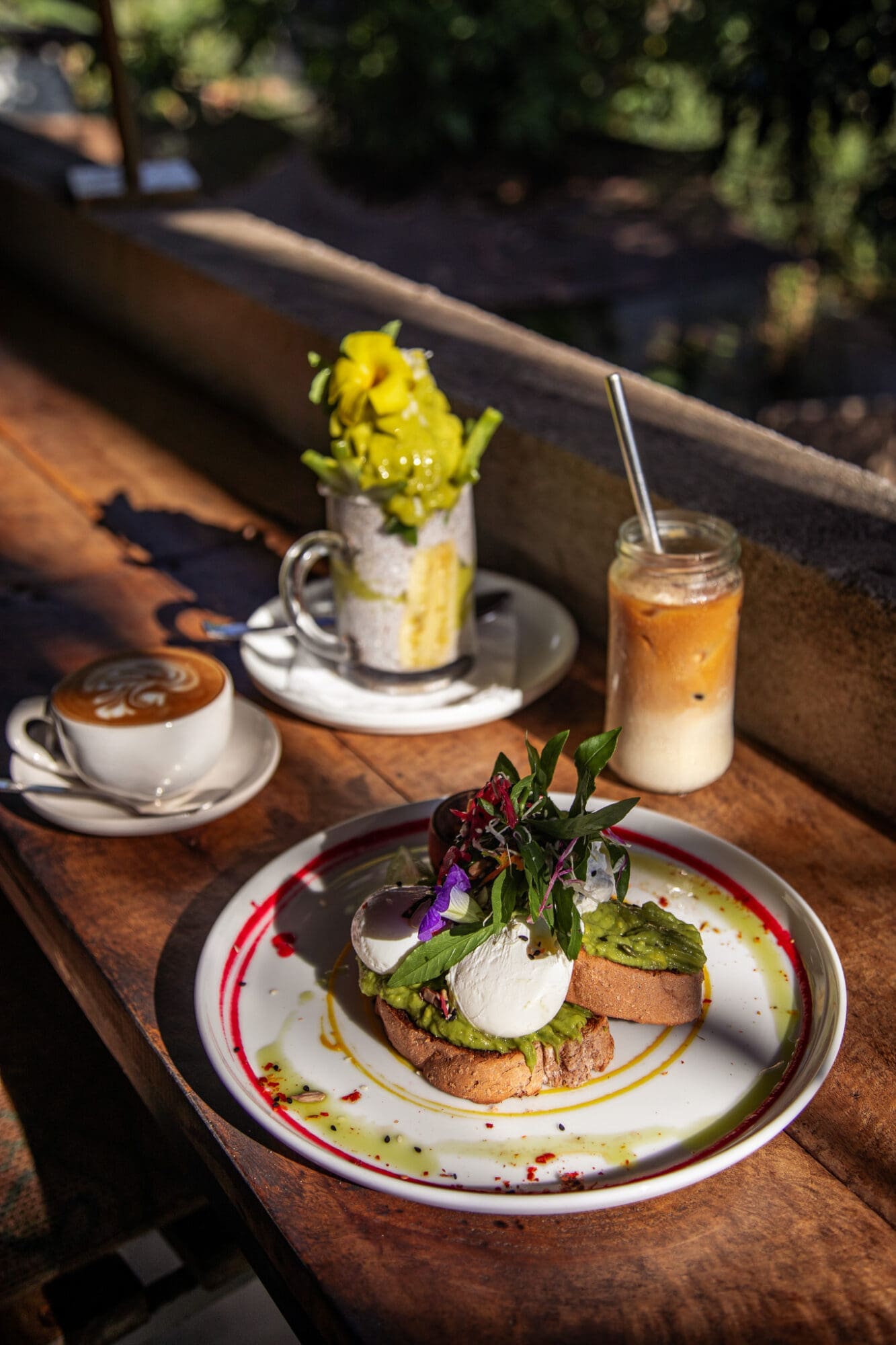 Shady Lane Mirissa Brunch Breakfast Restaurant Avocado on Toast Sri Lanka