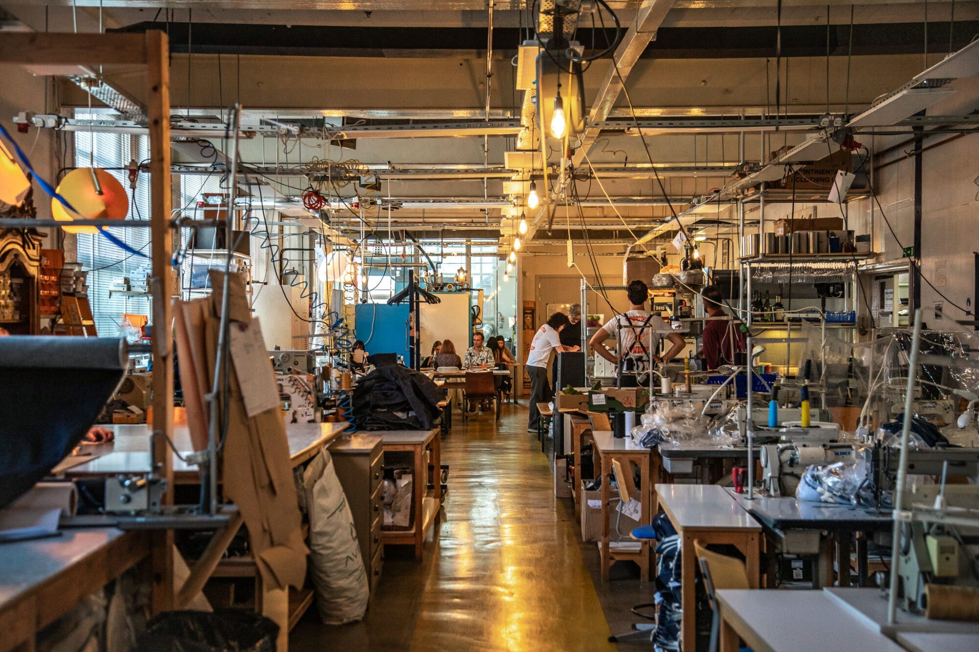 Slow Burn Restaurant Things to do in Walthamstow Interiors Denim Factory