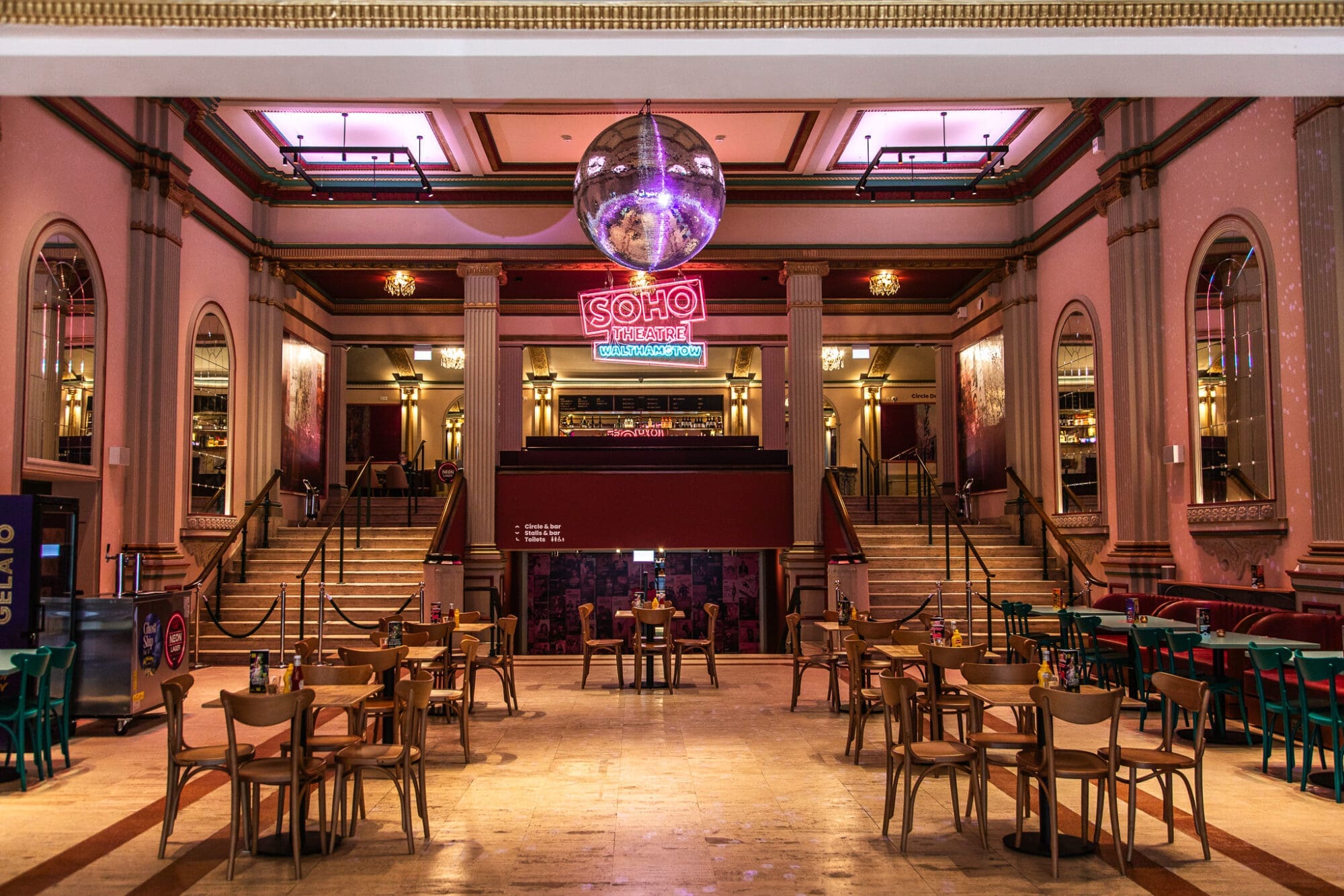 Soho Theatre Walthamstow Cafe Bar Area