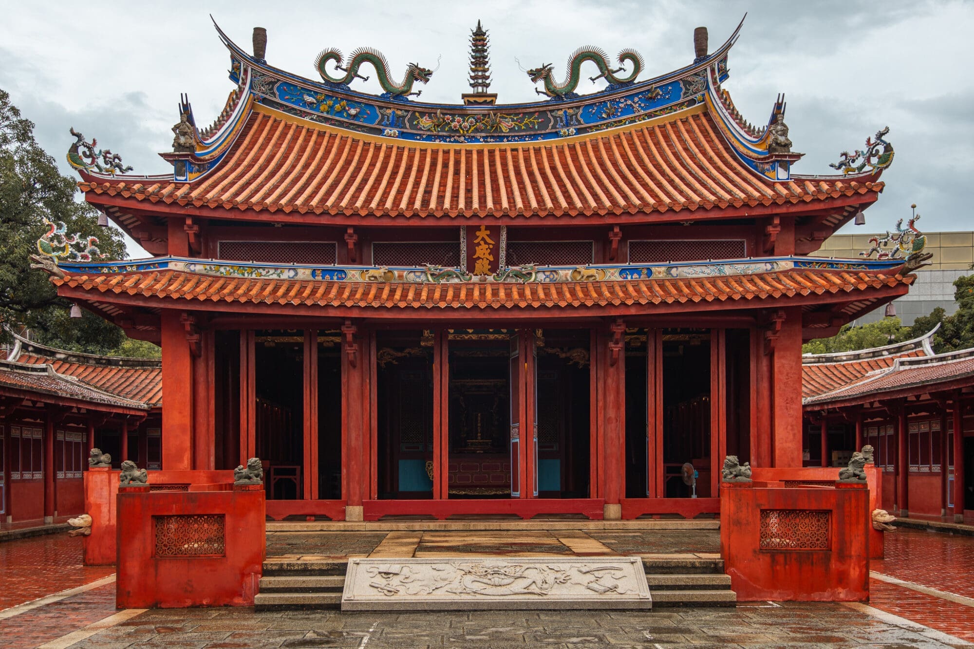 Confucius Temple Tainan Taiwan