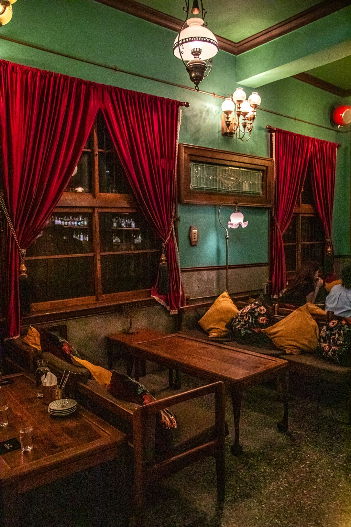 Interiors of Bar Home, Cocktail Bar in Tainan, Taiwan