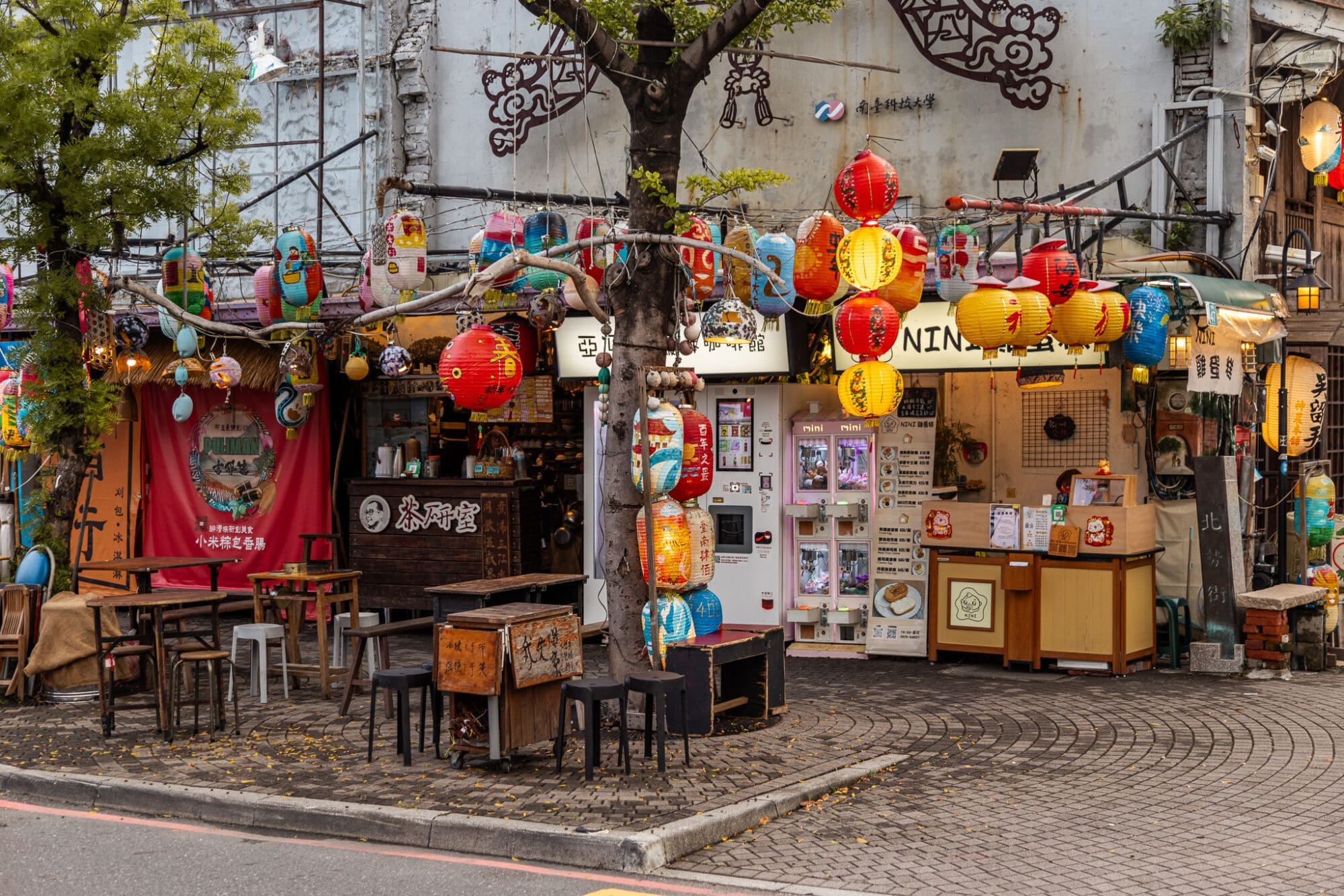 Shennong Street Corner Lanterns Things to do in Tainan