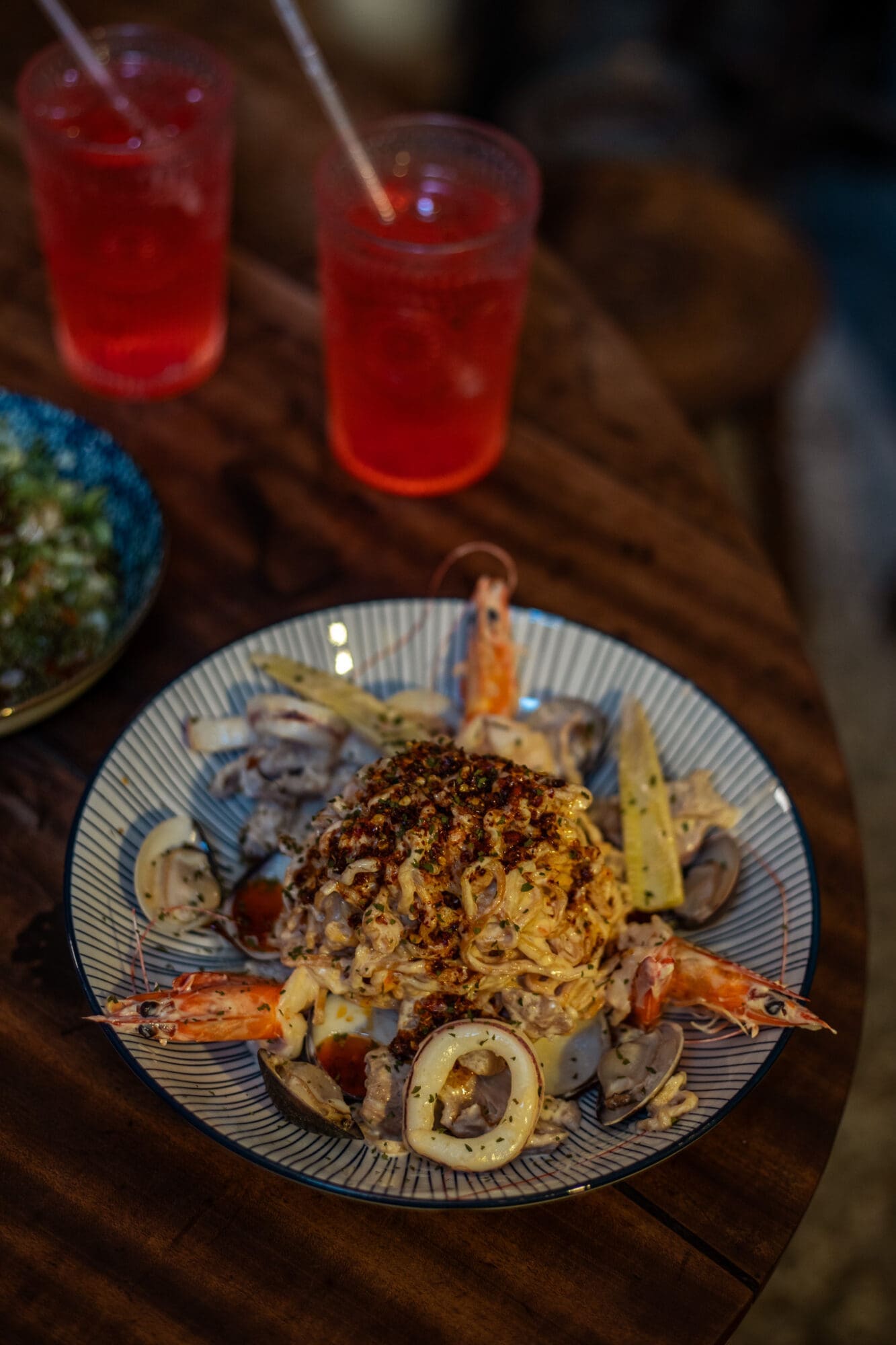 Walami Restaurant Seafood White Pasta Tainan