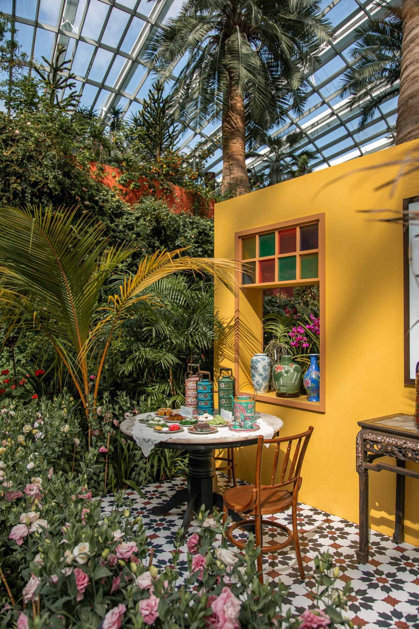 Photography Locations in Singapore Gardens by the Bay Flower Dome