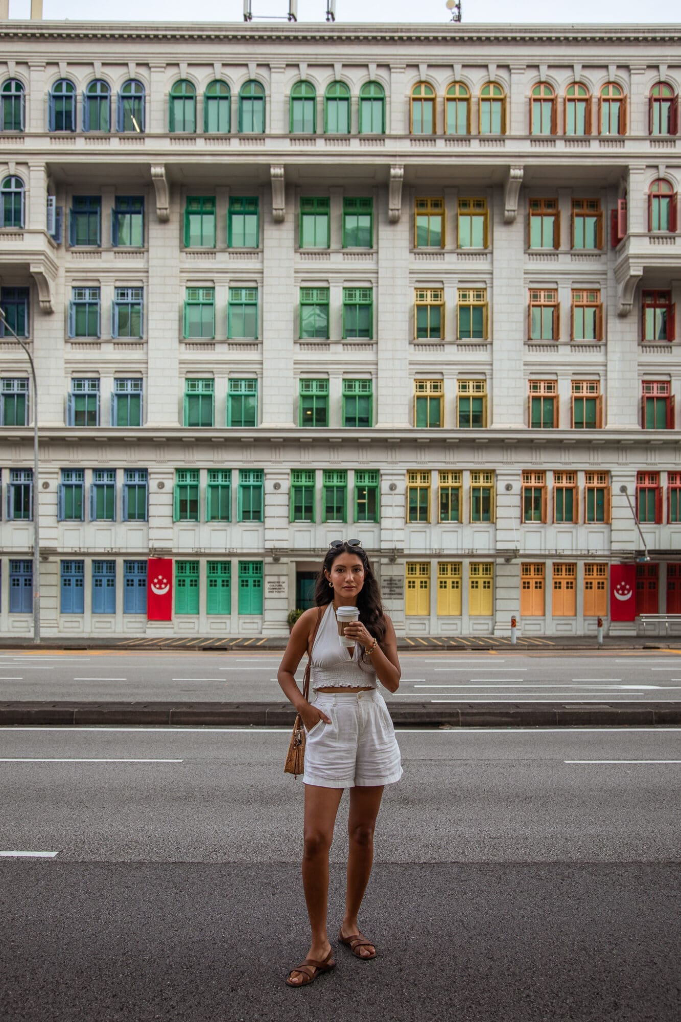 Singapore photography locations Old Hill Police Station Coloured Windows