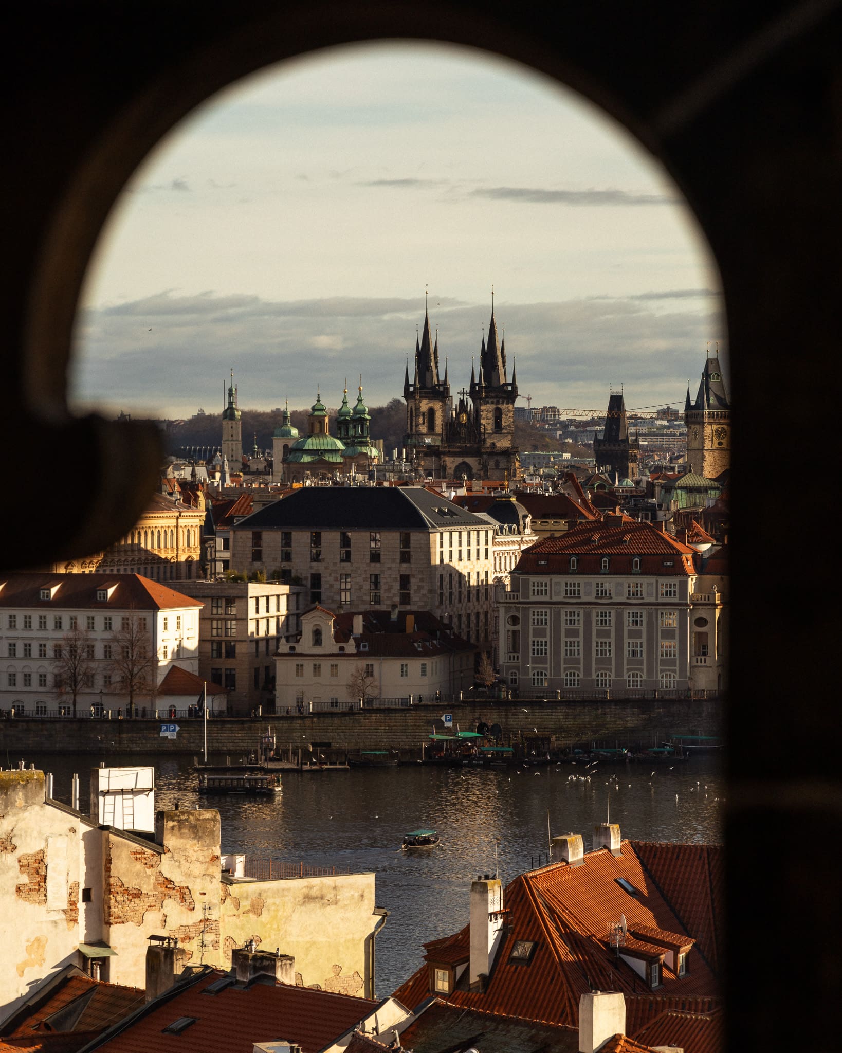 View from Charles Bridge Tower Things to do in Prague