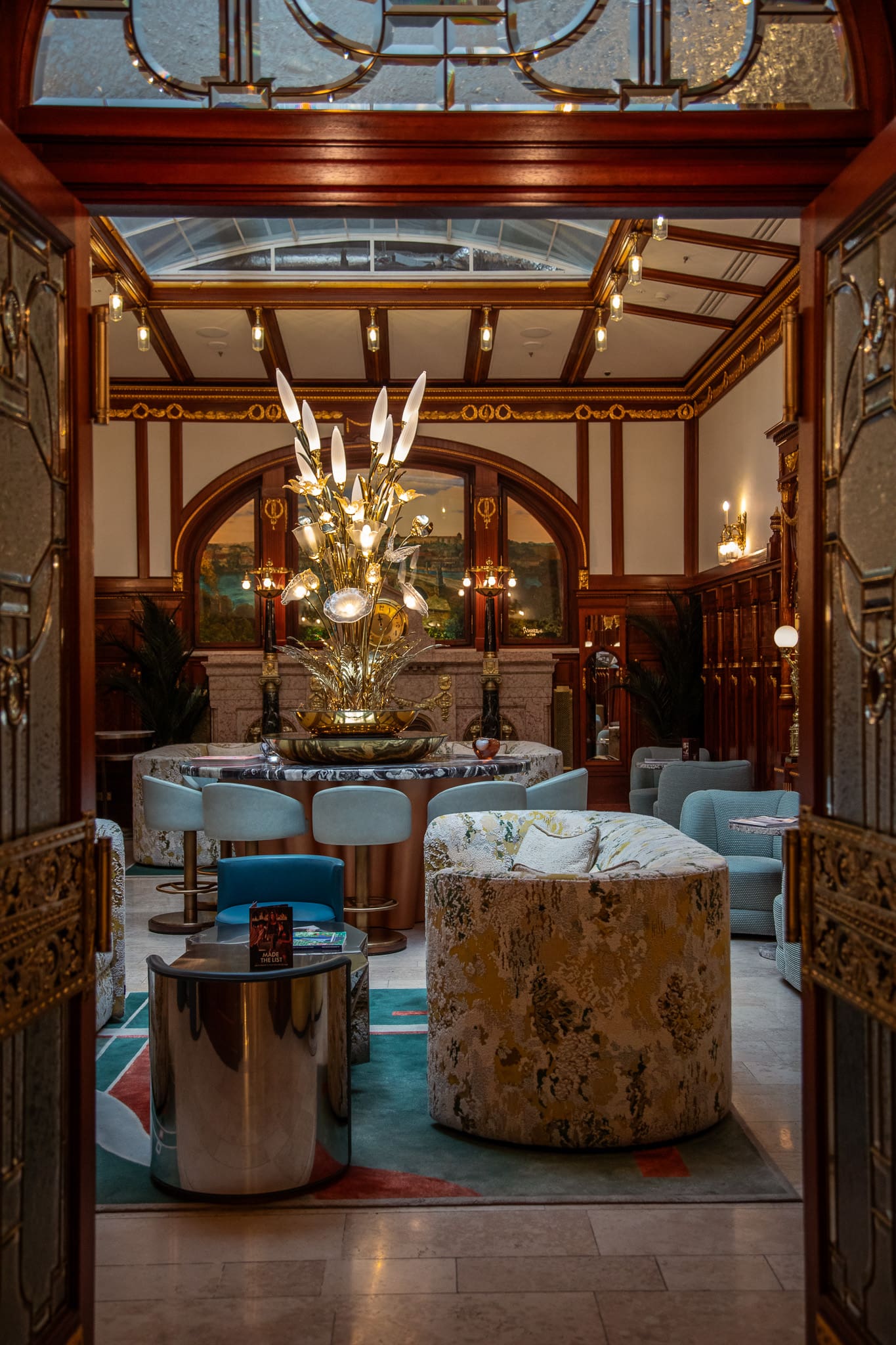 W Prague Hotel Review Things to do in Prague at Christmas Bar