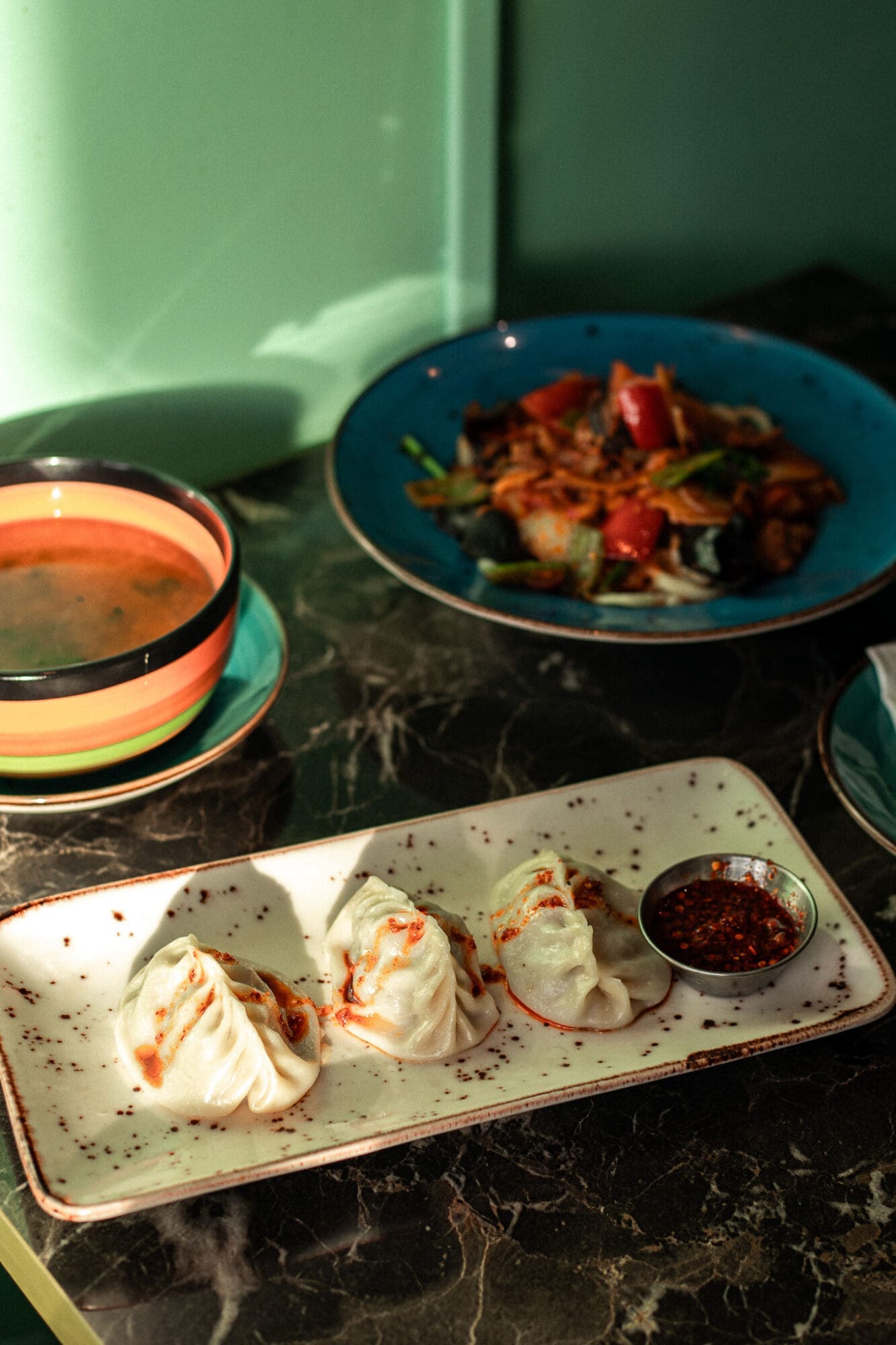 Etles Uyghur Restaurant Walthamstow North Chinese dining Manta Dumplings