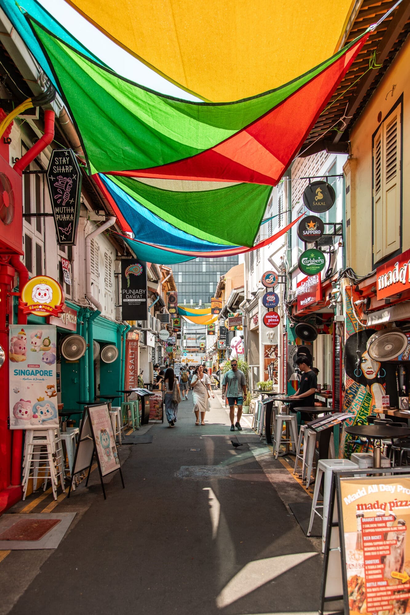 Haji Lane Kampong Glam Neighbourhood Singapore