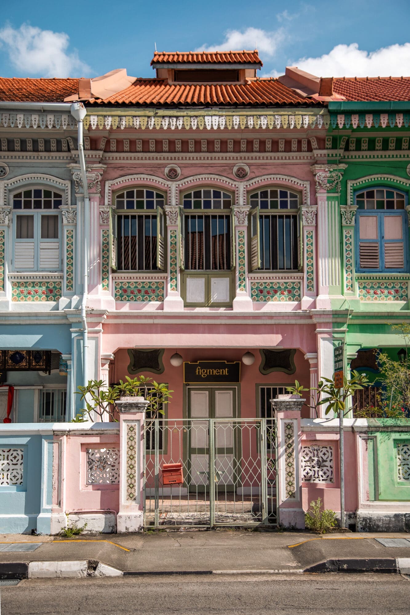 Koon Seng Road Joo Chiat Singapore Colourful Peranakan Houses