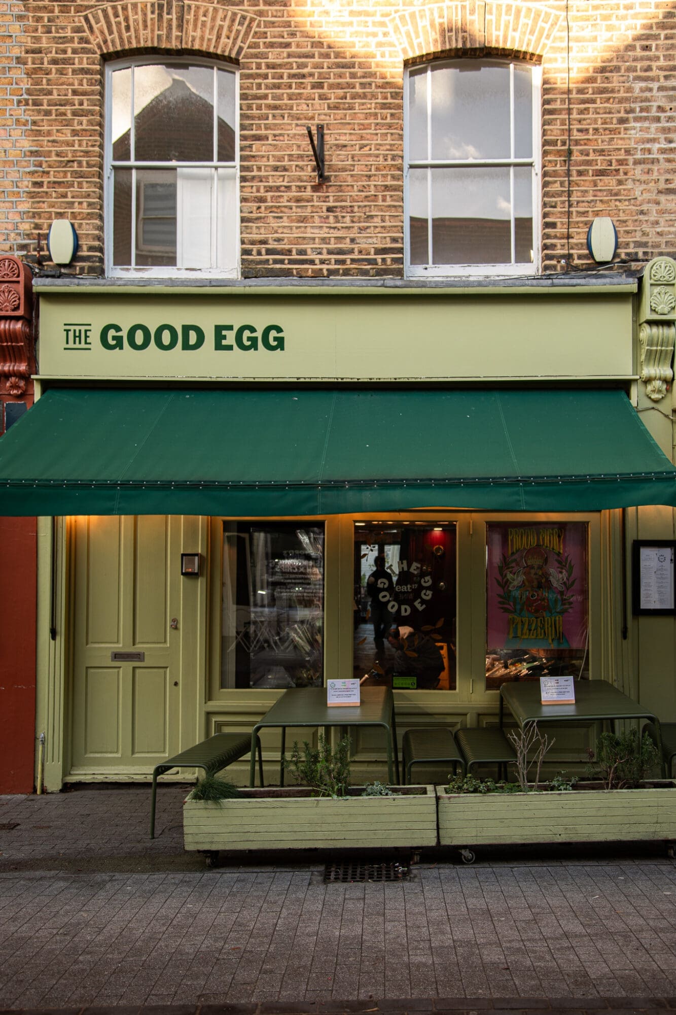 The Good Egg Walthamstow Brunch Middle Eastern Restaurant
