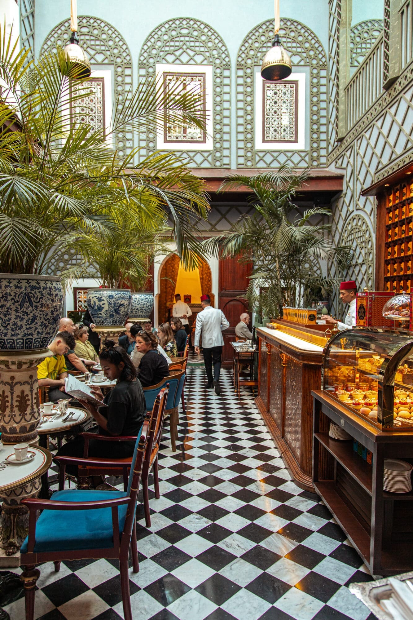 Bacha Coffee Marrakech Cafe Interiors