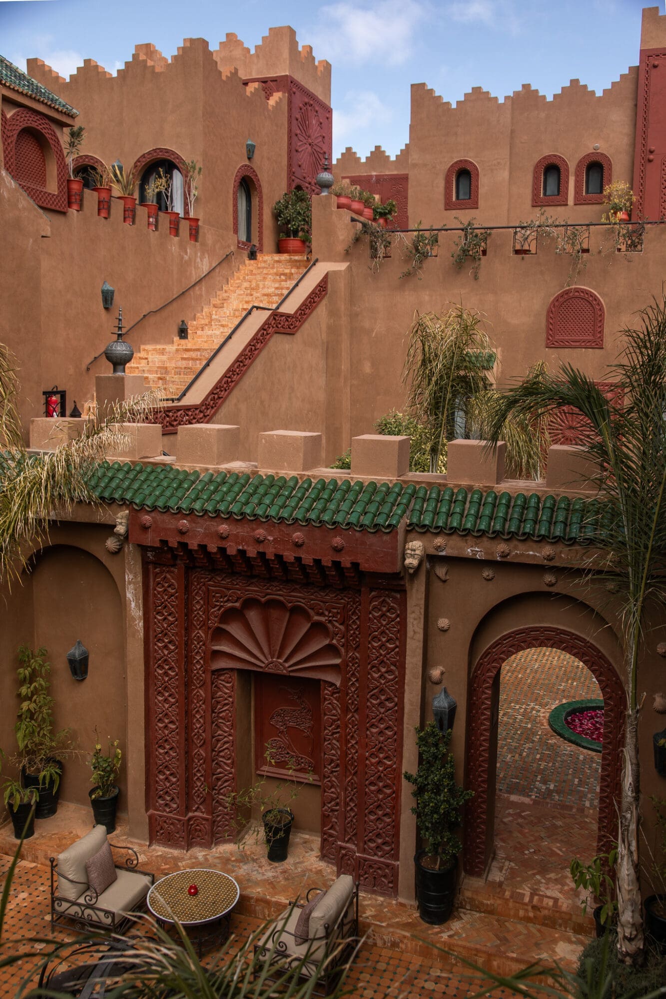 Kasbah Tamadot Atlas Mountains Luxury Hotel Virgin Limited Edition Review Morocco Fort Exterior