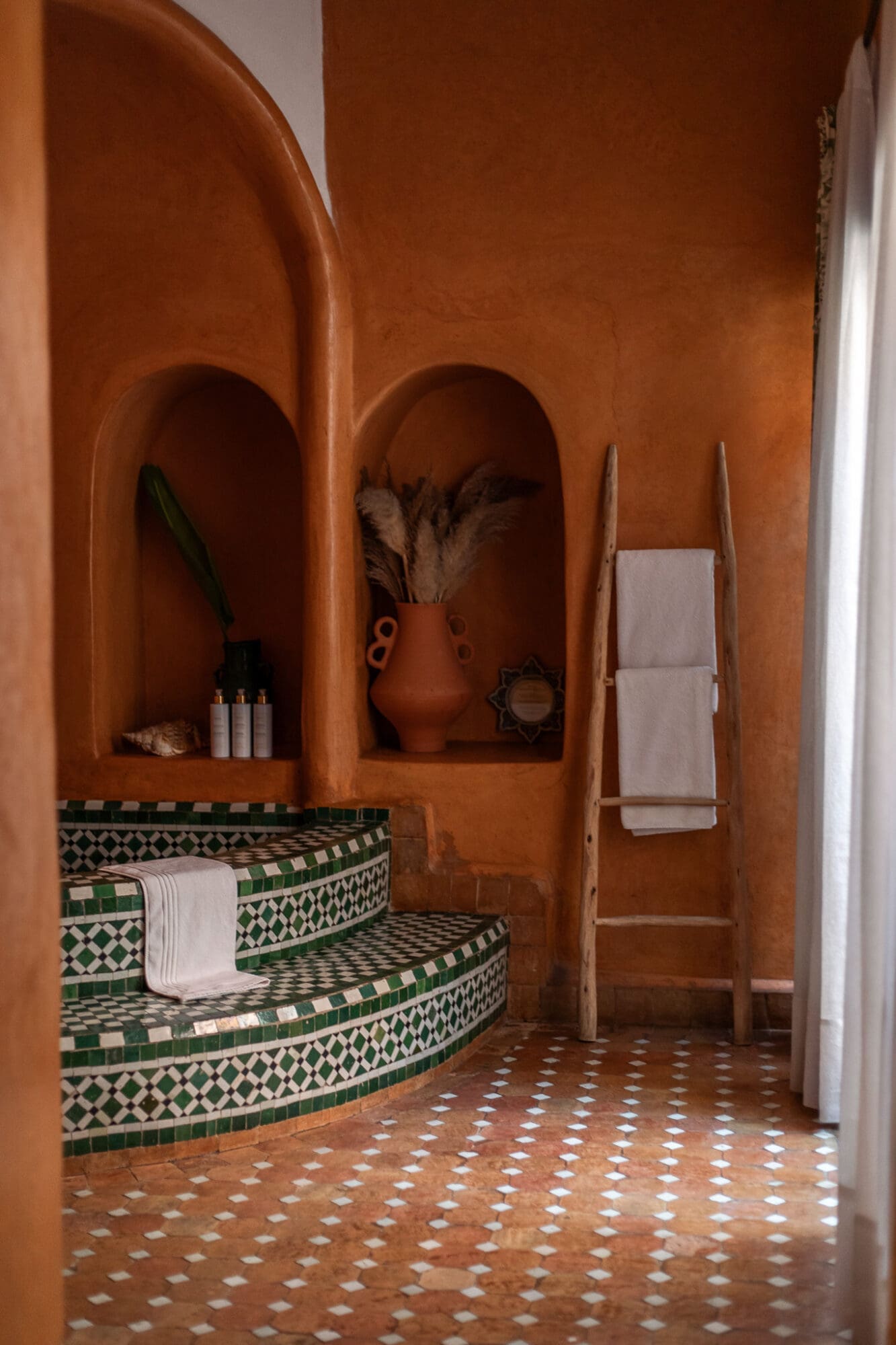 Riad Jardin Secret Suite Bathroom Marrakech Morocco Hotels