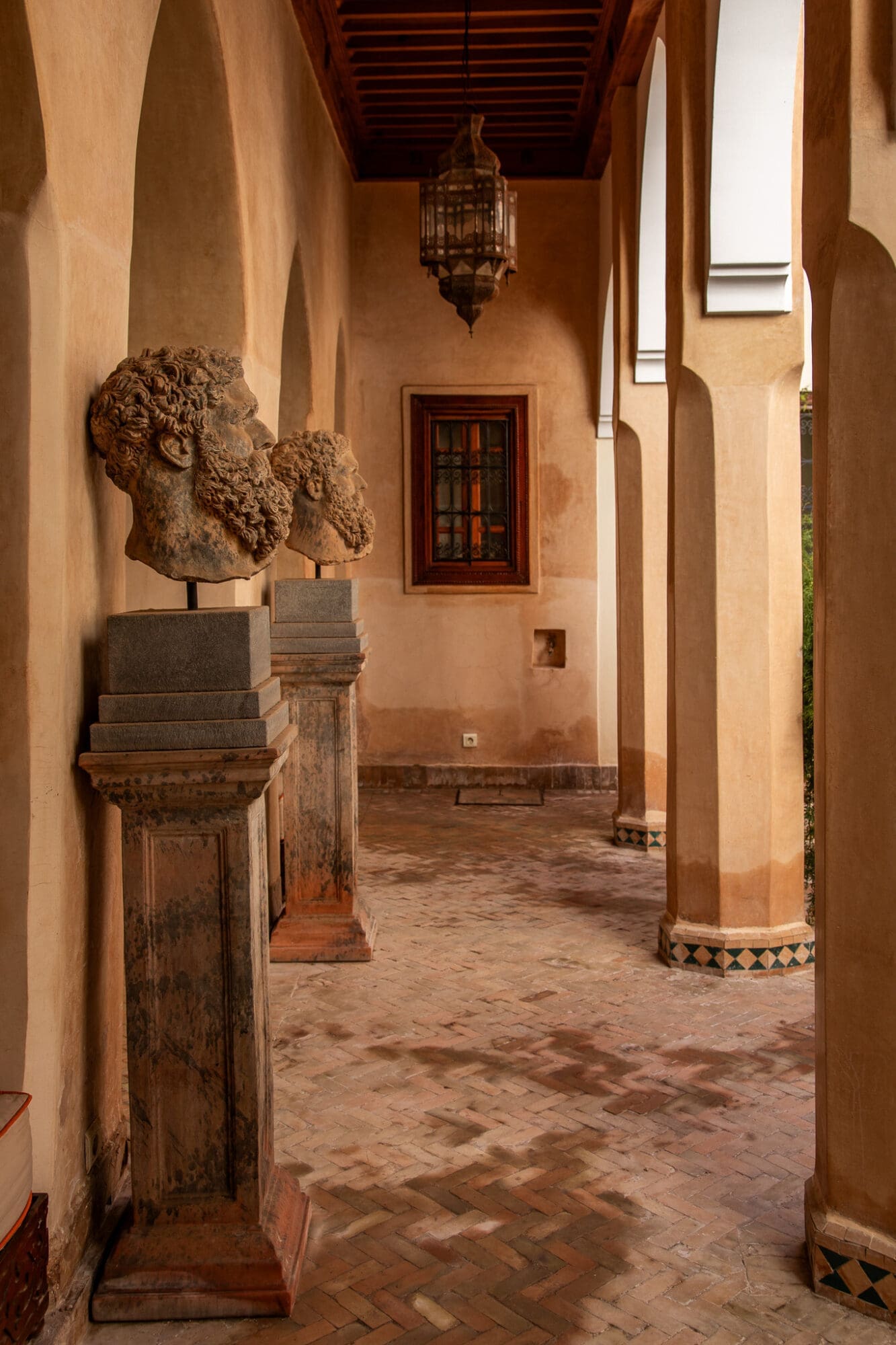 Riad il Parco dei Principi Marrakech Morocco Hotels Interiors Columns Arches