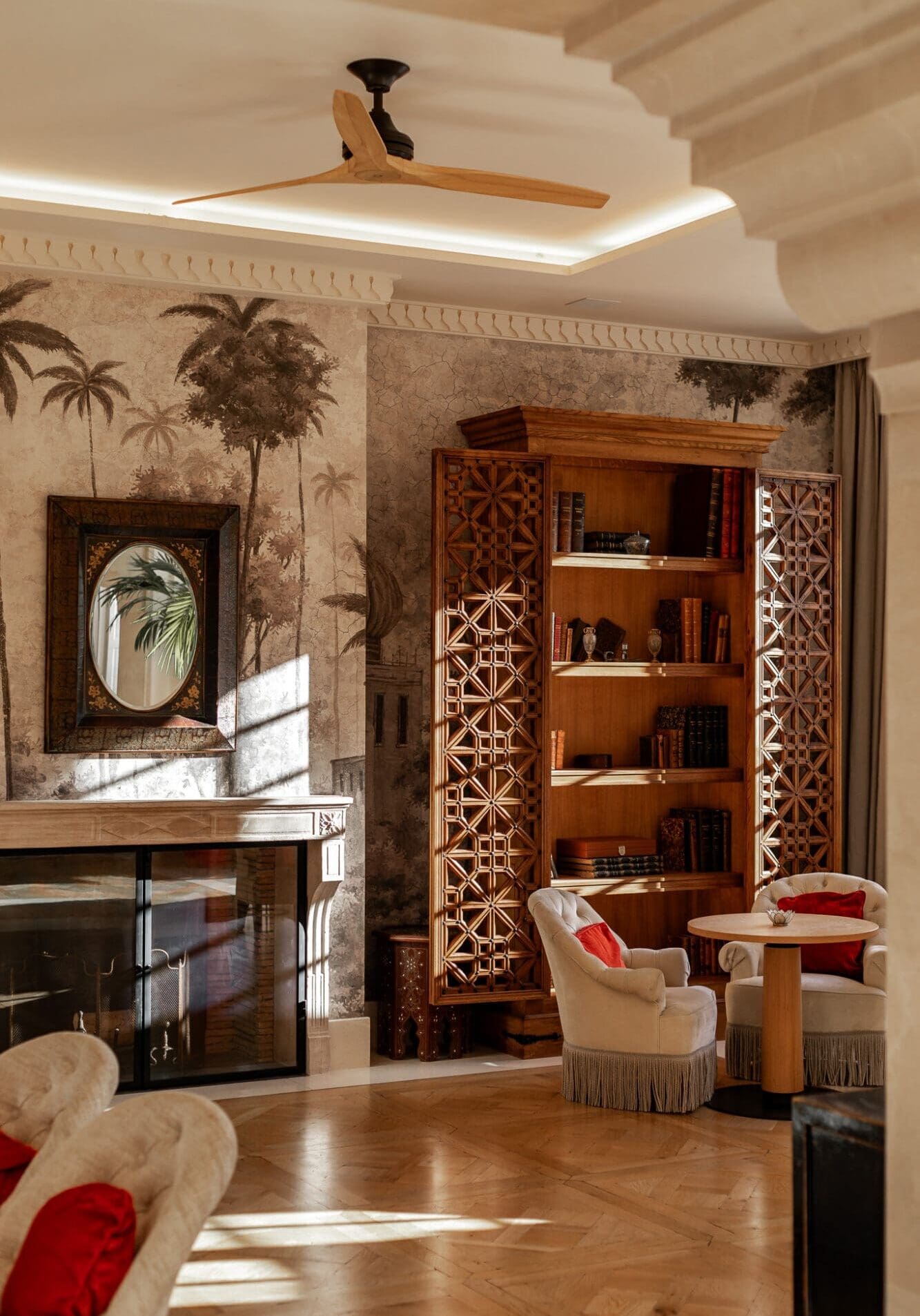 Airelles Pan Deï Palais Saint Tropez Interiors Lounge