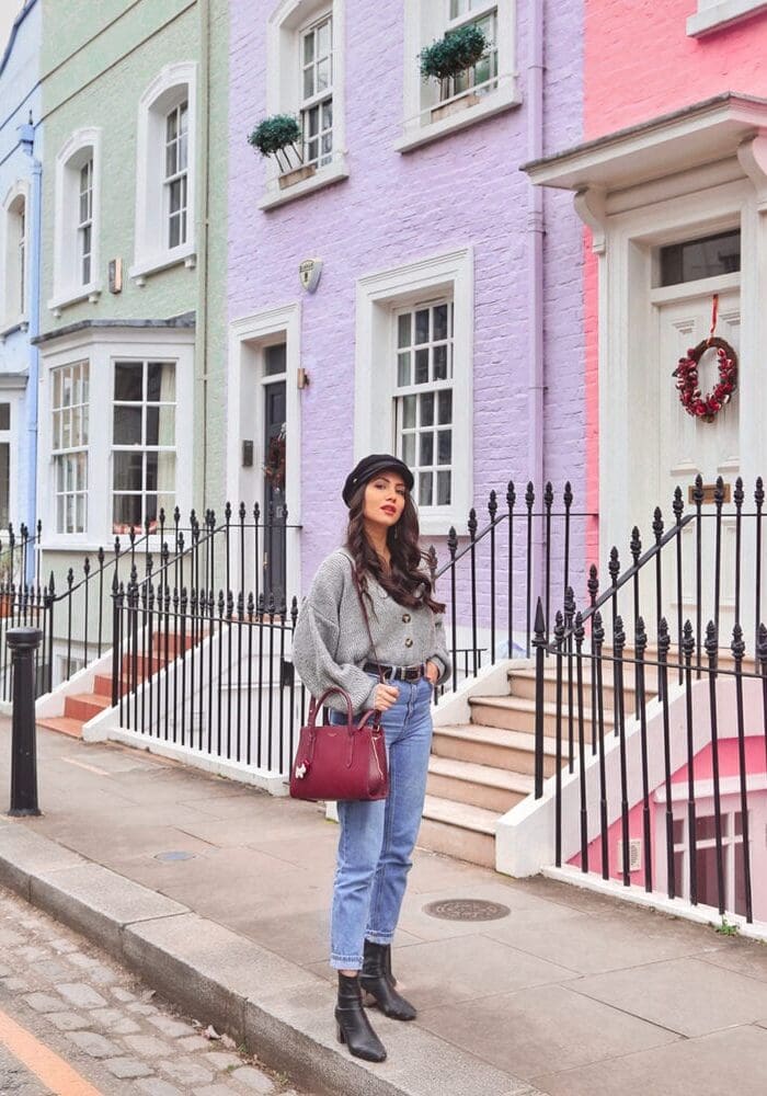 Anoushka Probyn UK London Fashion Blogger Chelsea Kings Road Guide Bywater Street Instagram Locations Pastel London