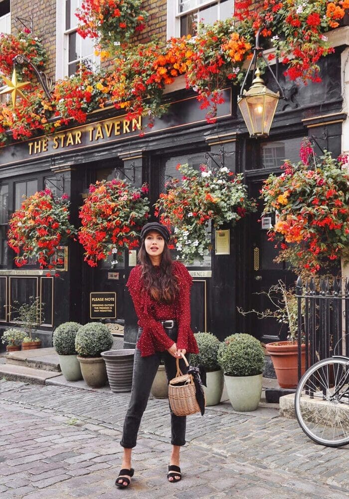 Anoushka Probyn UK London Fashion Blogger Travel Guide Pub Star Tavern