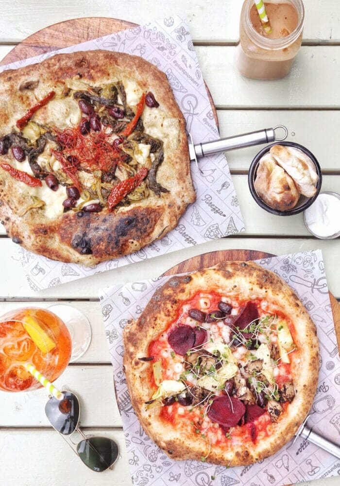 Anoushka Probyn UK London Fashion Travel Food Blogger Purezza Vegan Italian Pizza Review Guide