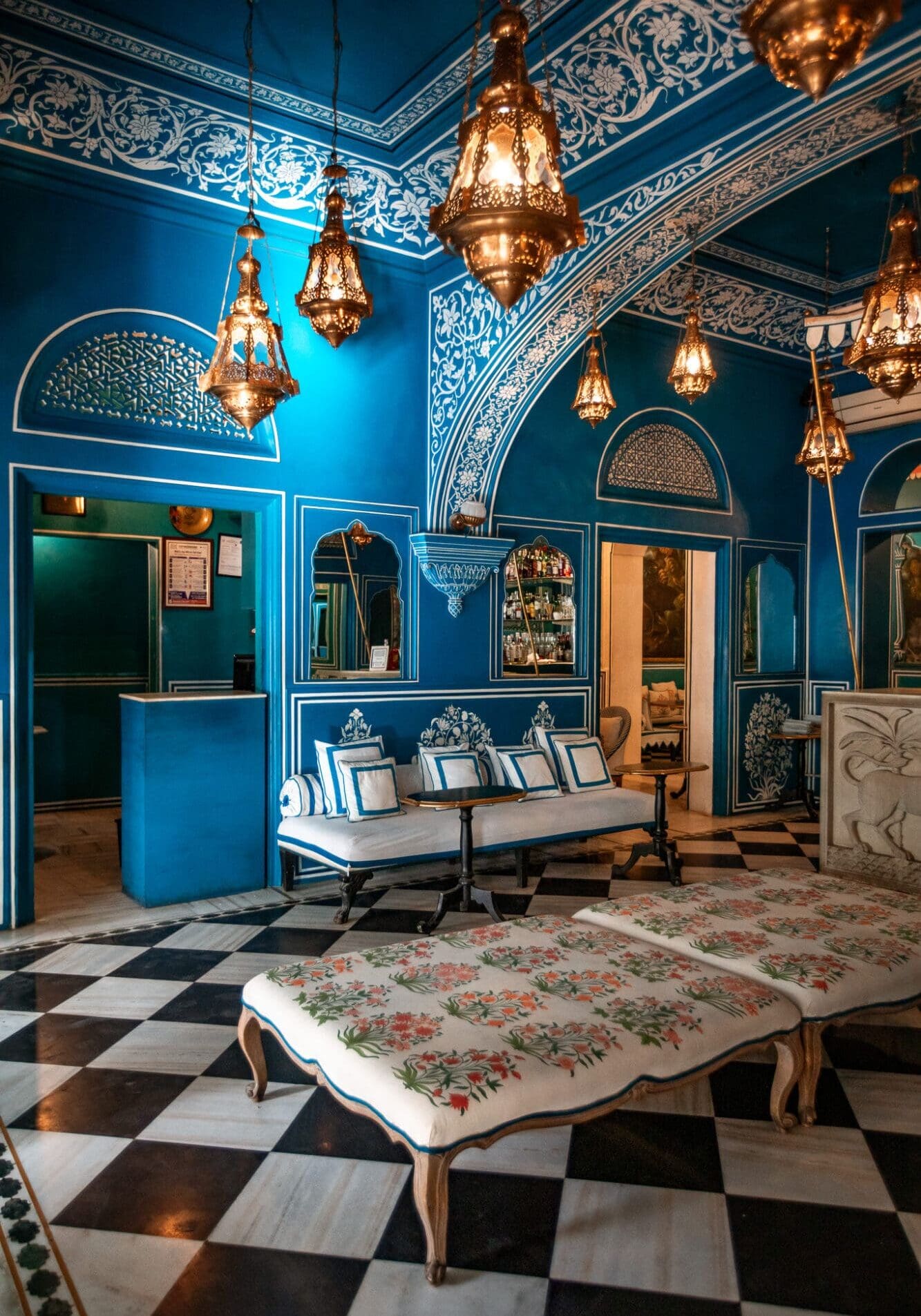 Beautiful Restaurants in Jaipur Bar Palladio Rajasthan India Interiors