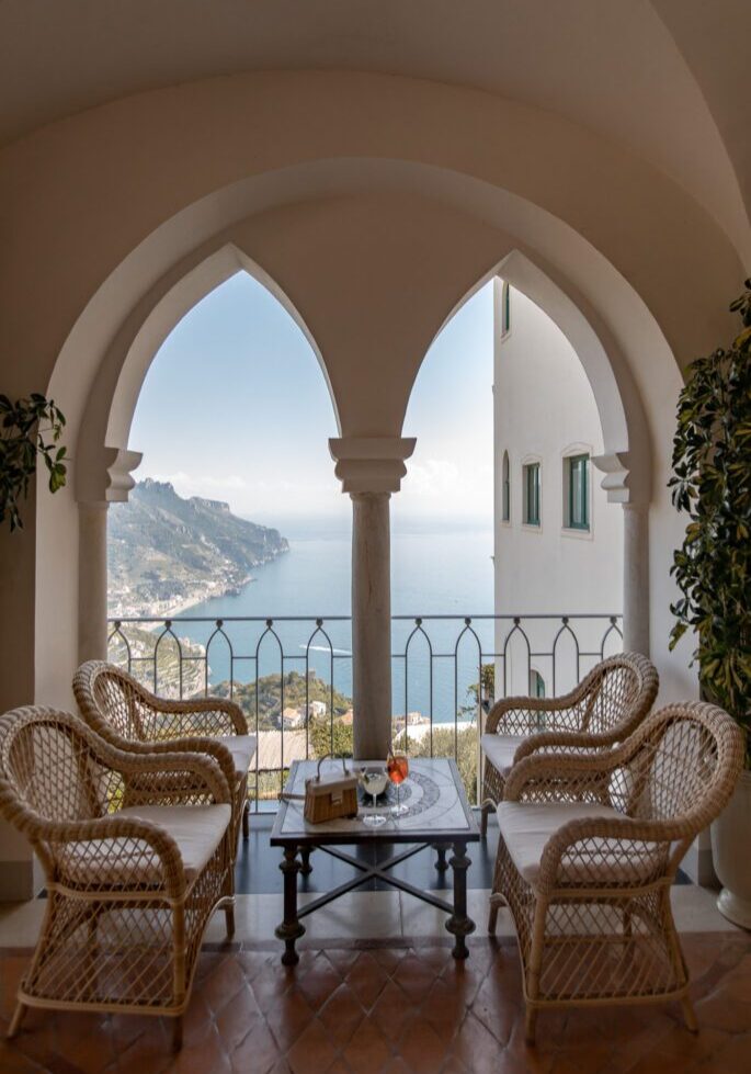 Belmond Caruso Hotel Amalfi Coast Review Ravello View Bar