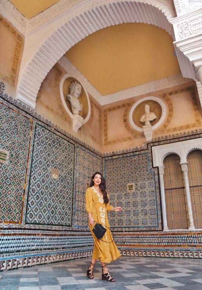 Casa de Pilatos Anoushka Probyn UK London Fashion Travel Blogger Seville Guide