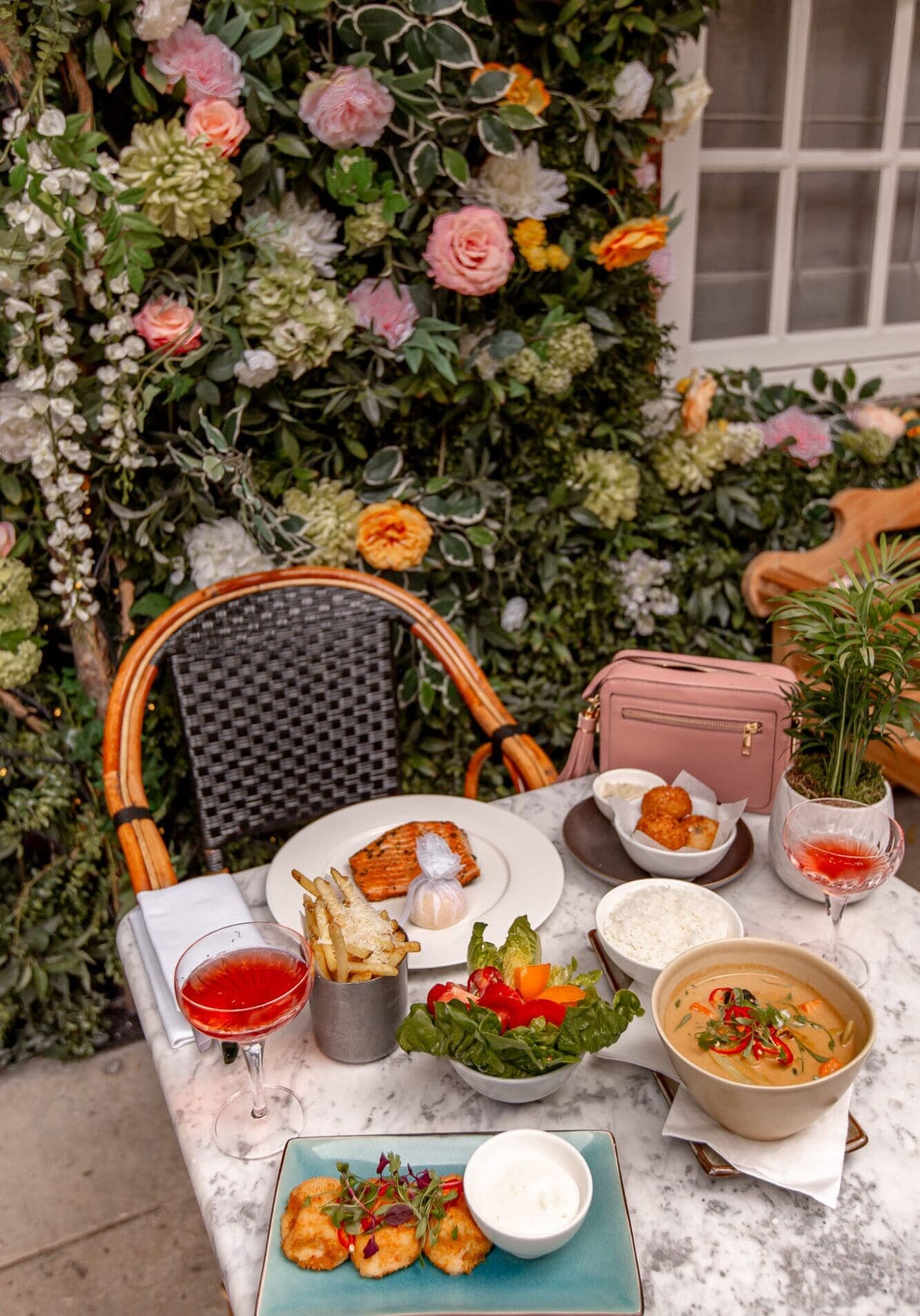 Dalloway Terrace London Instagrammable Restaurants Food