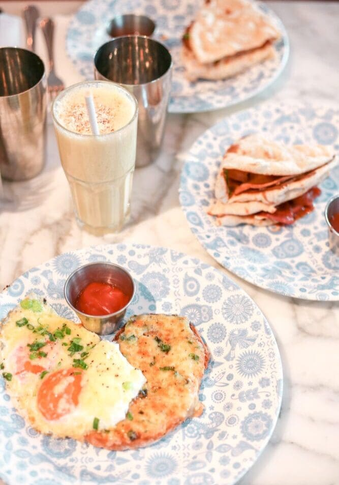 Dishoom Covent Garden Brunch Breakfast Bacon Naan Roll Chilli Cheese Toast London Guide Travel Blogger