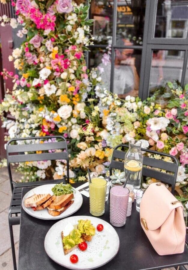 Grounds and Grapes Breakfast Instagram Cafe London Brunch Travel UK Blogger Influencer