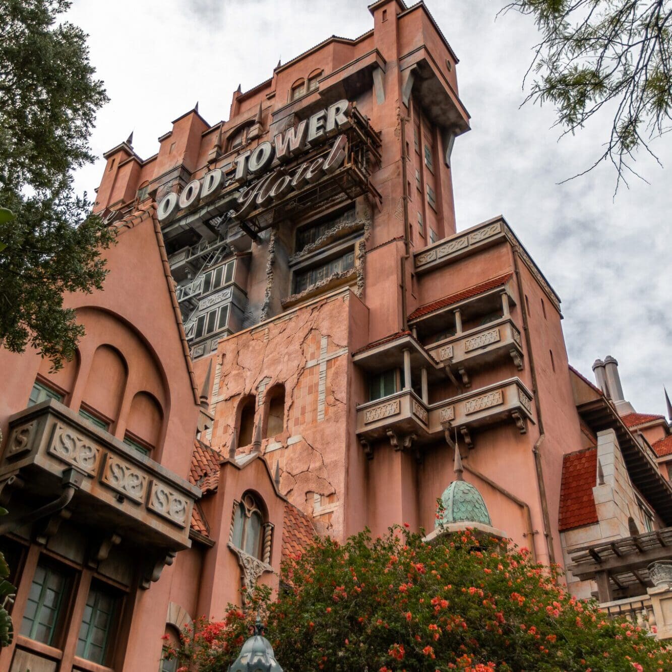 Hollywood Studios Tower of Terror Walt Disney World Florida